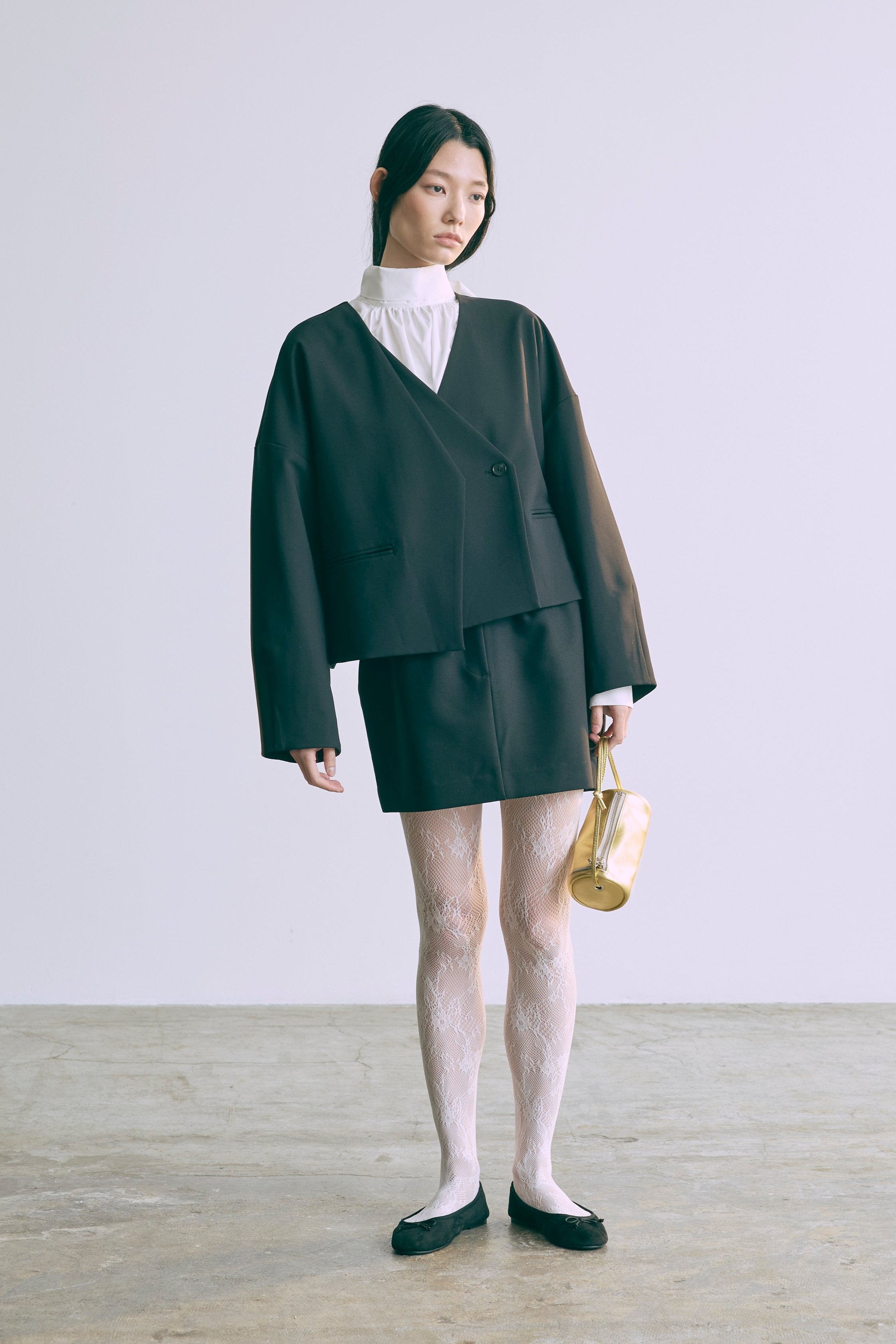 着用カラー:ブラック 着用サイズ:1 モデル身長:174cm