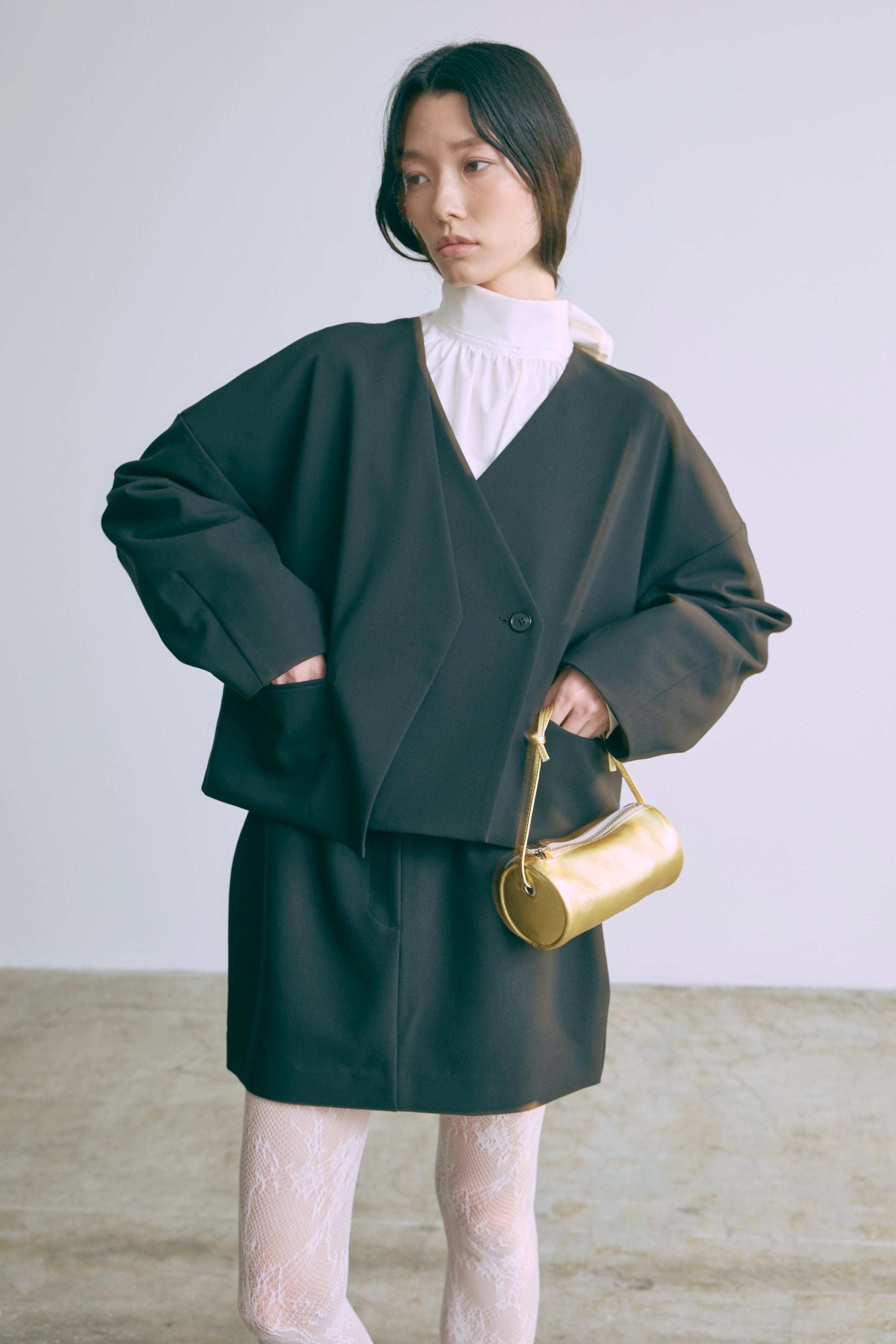 着用カラー:ブラック 着用サイズ:1 モデル身長:174cm