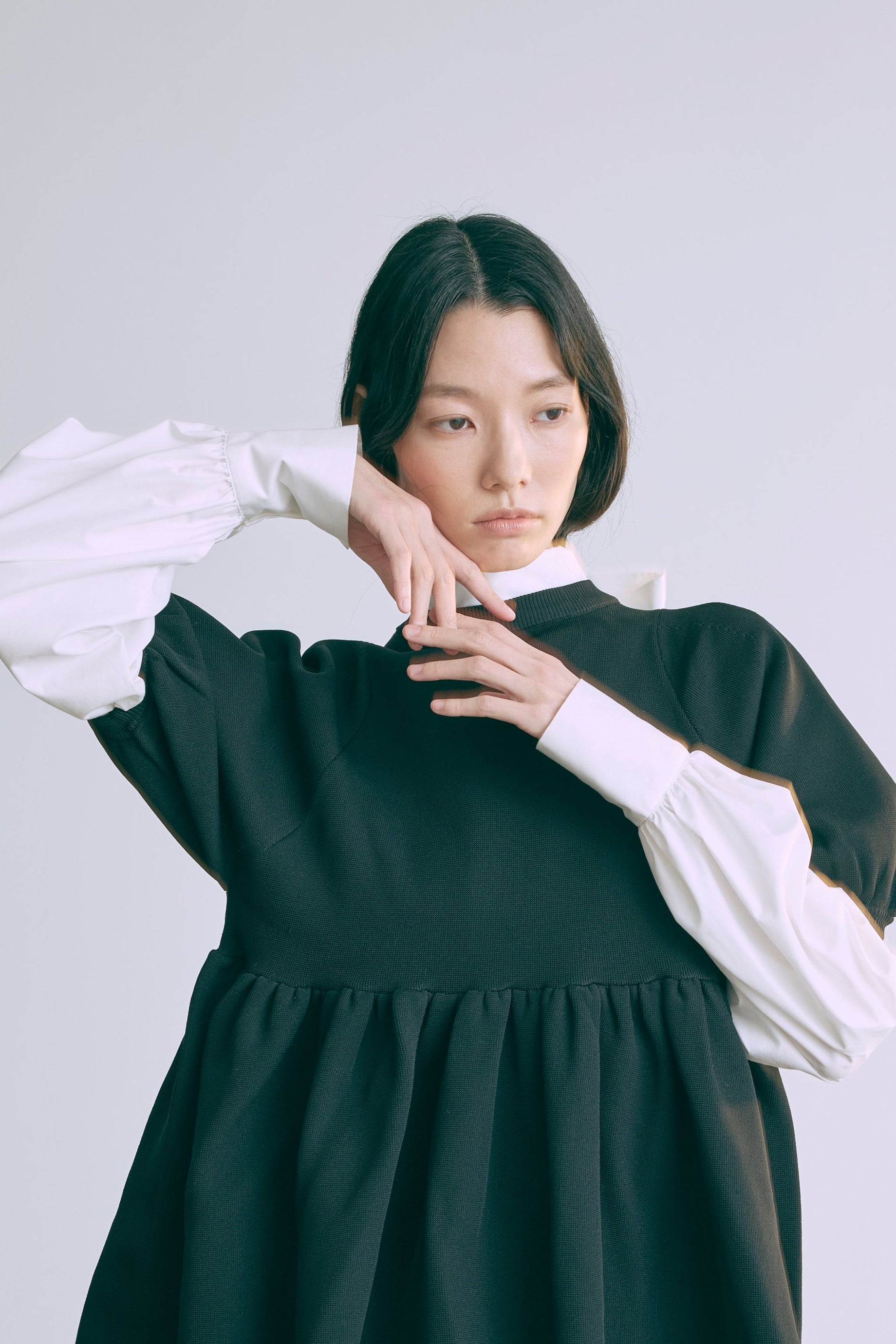 着用カラー:ホワイト モデル身長:174cm