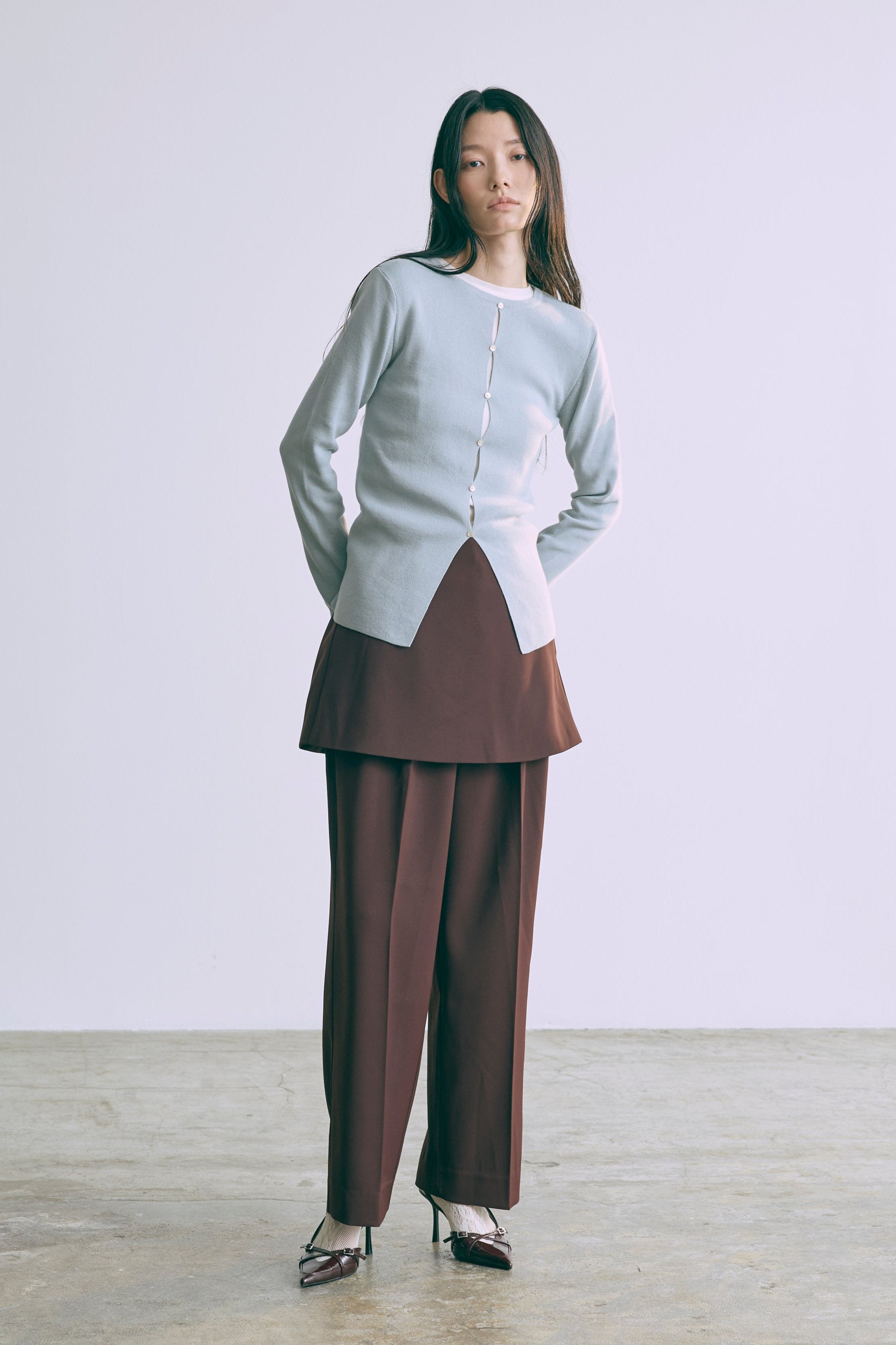 着用カラー:ブルー モデル身長:174cm