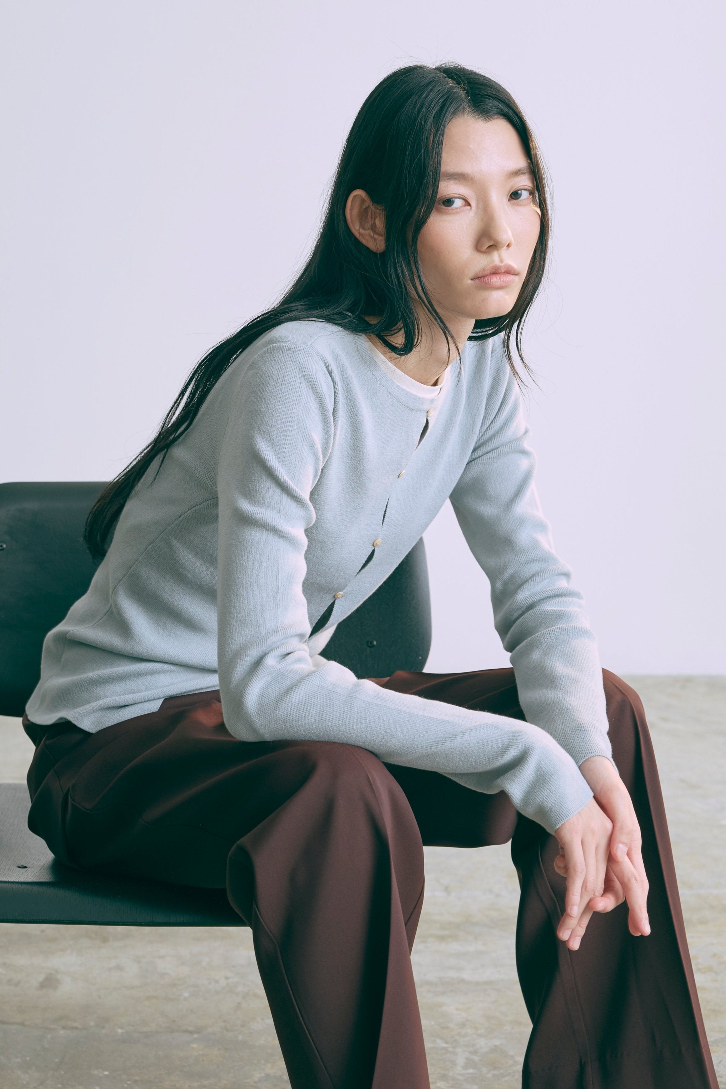 着用カラー:ブルー モデル身長:174cm