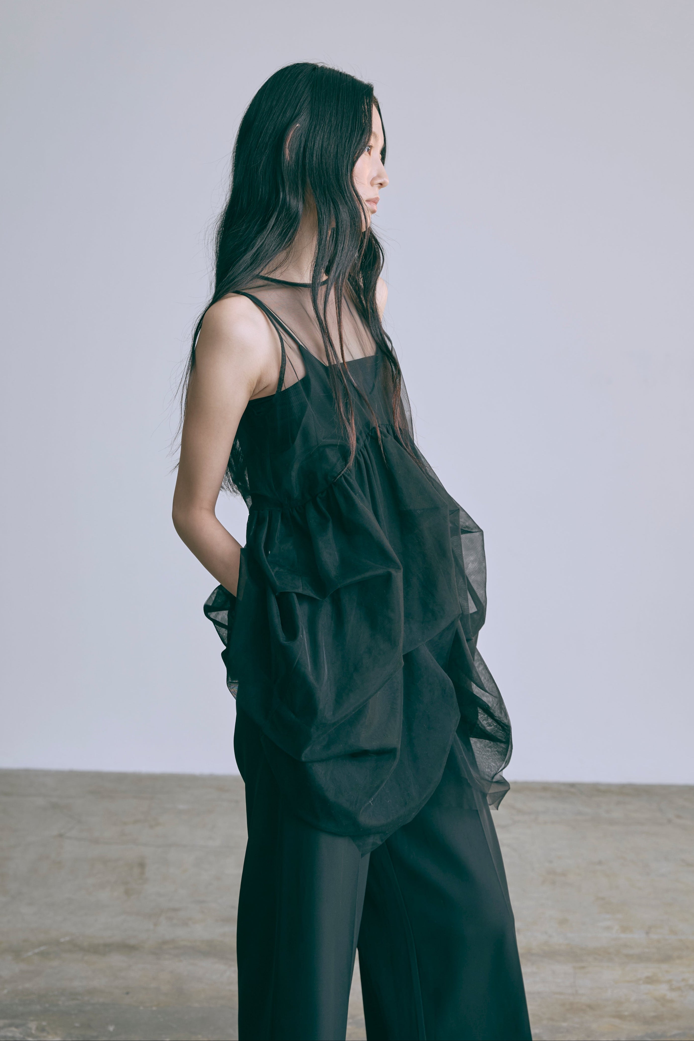 着用カラー:ブラック 着用サイズ:1 モデル身長:174cm