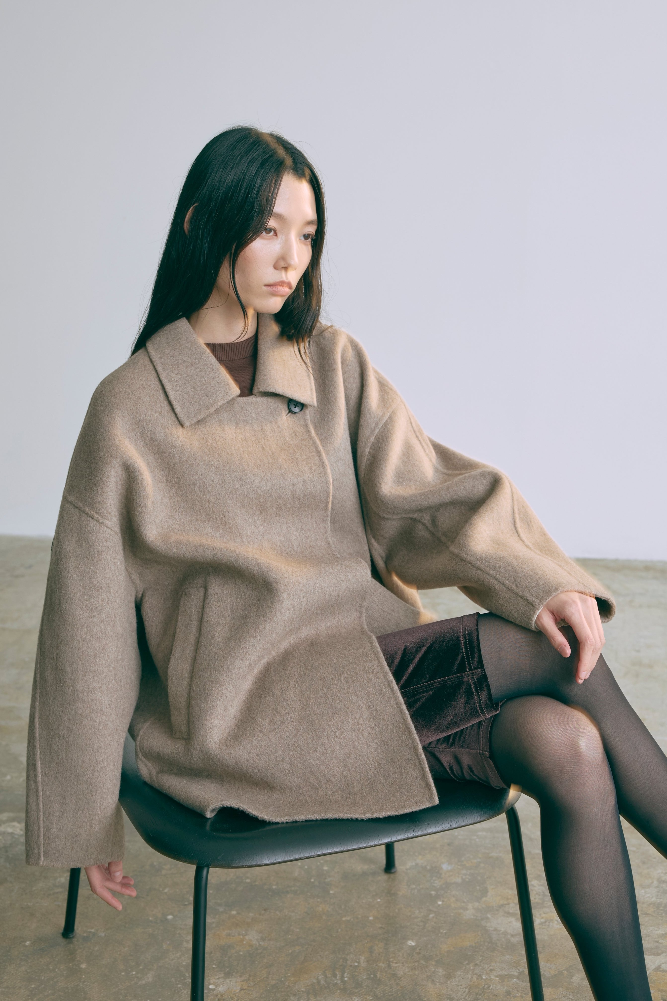 着用カラー:ブラウン モデル身長:174cm