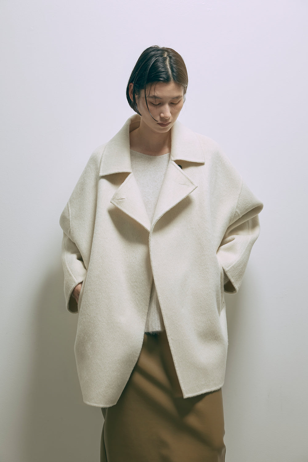 着用カラー:アイボリー モデル身長:170cm