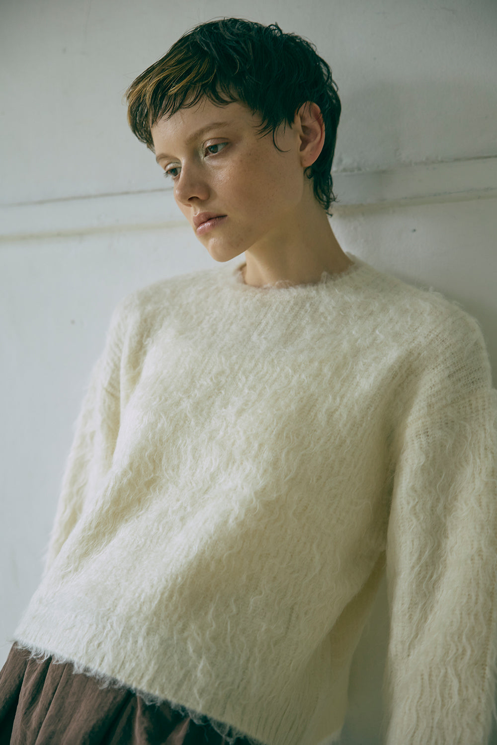 着用カラー:アイボリー モデル身長:178cm