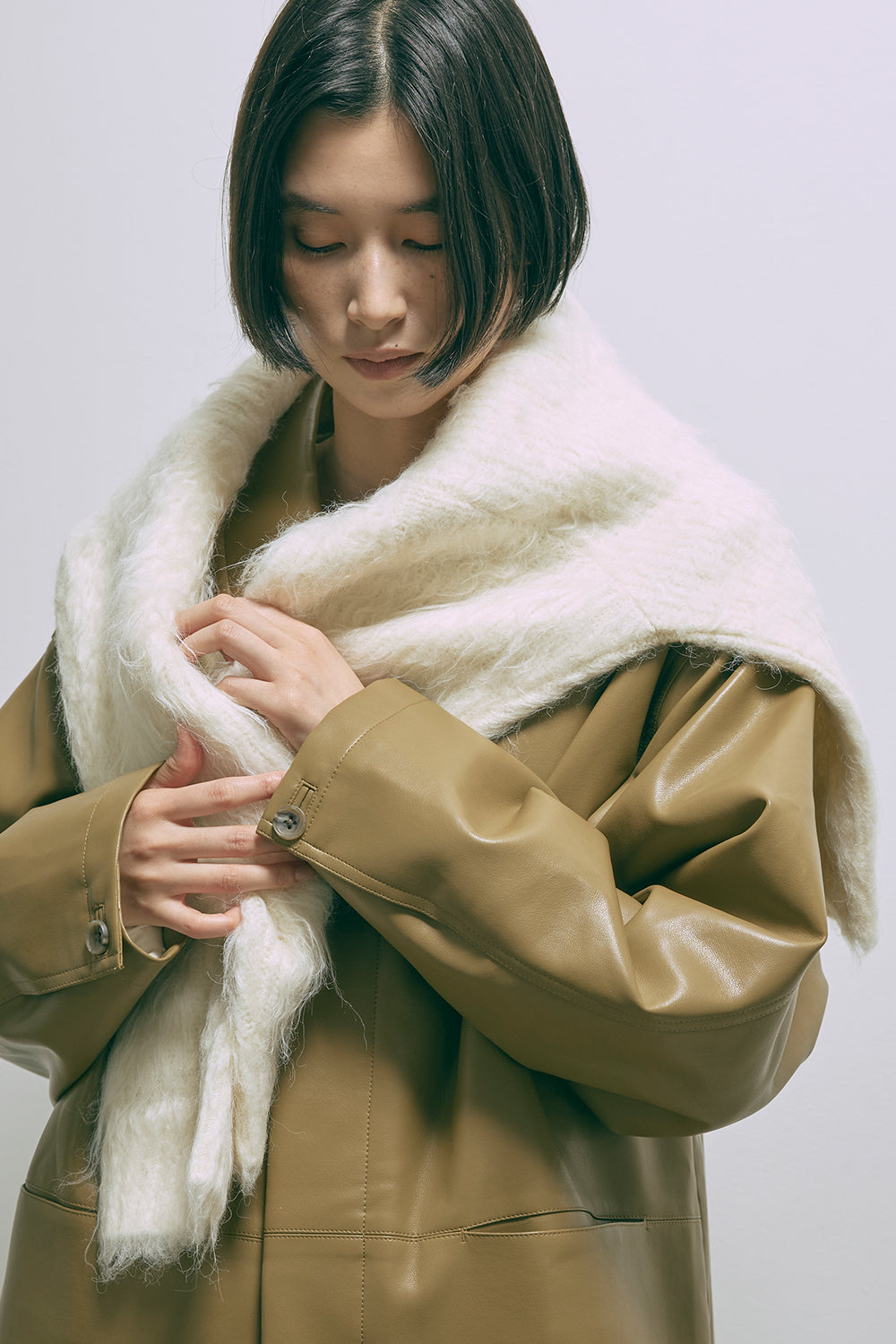 着用カラー:アイボリー モデル身長:170cm