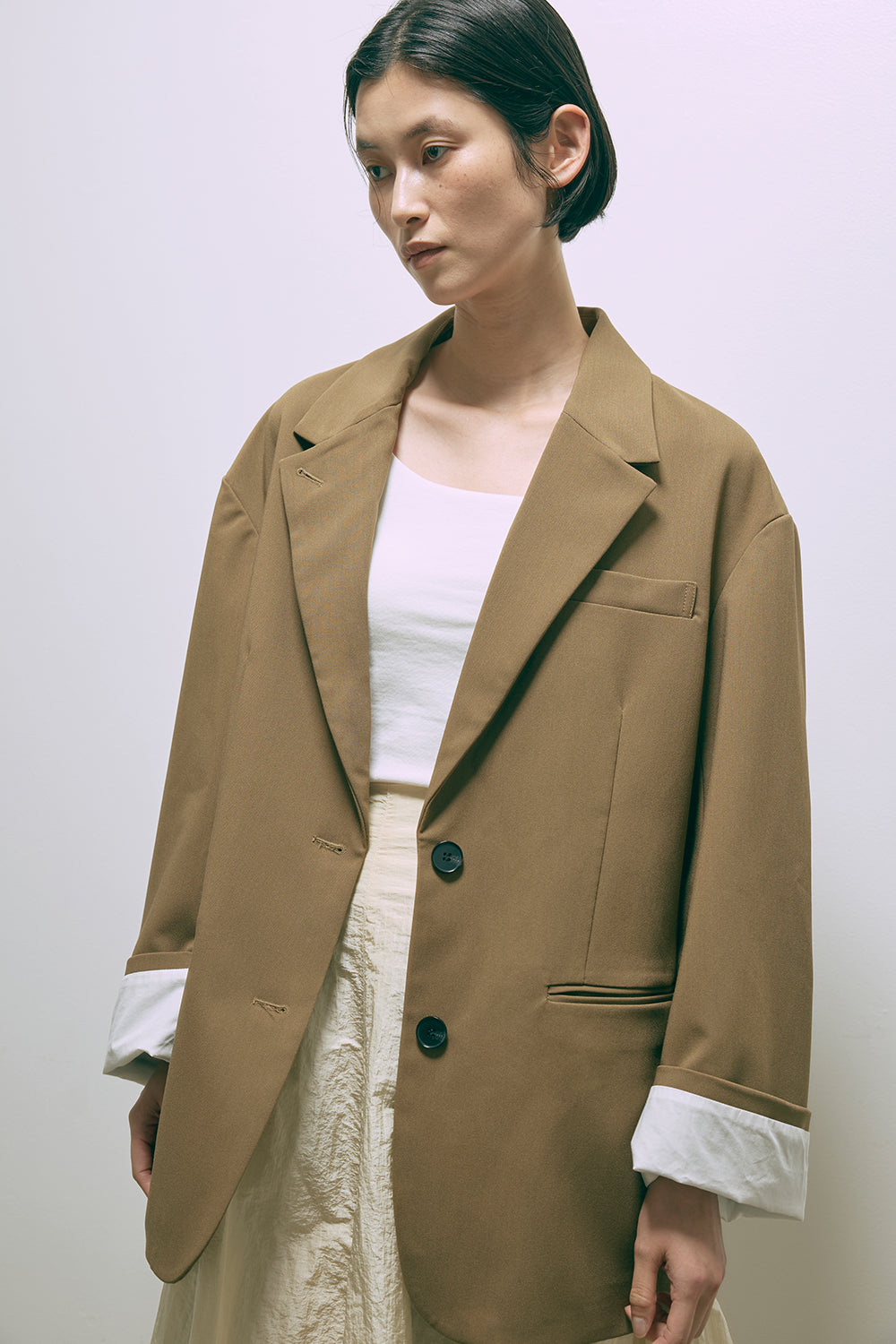 着用カラー:ブラウン 着用サイズ:1 モデル身長170cm