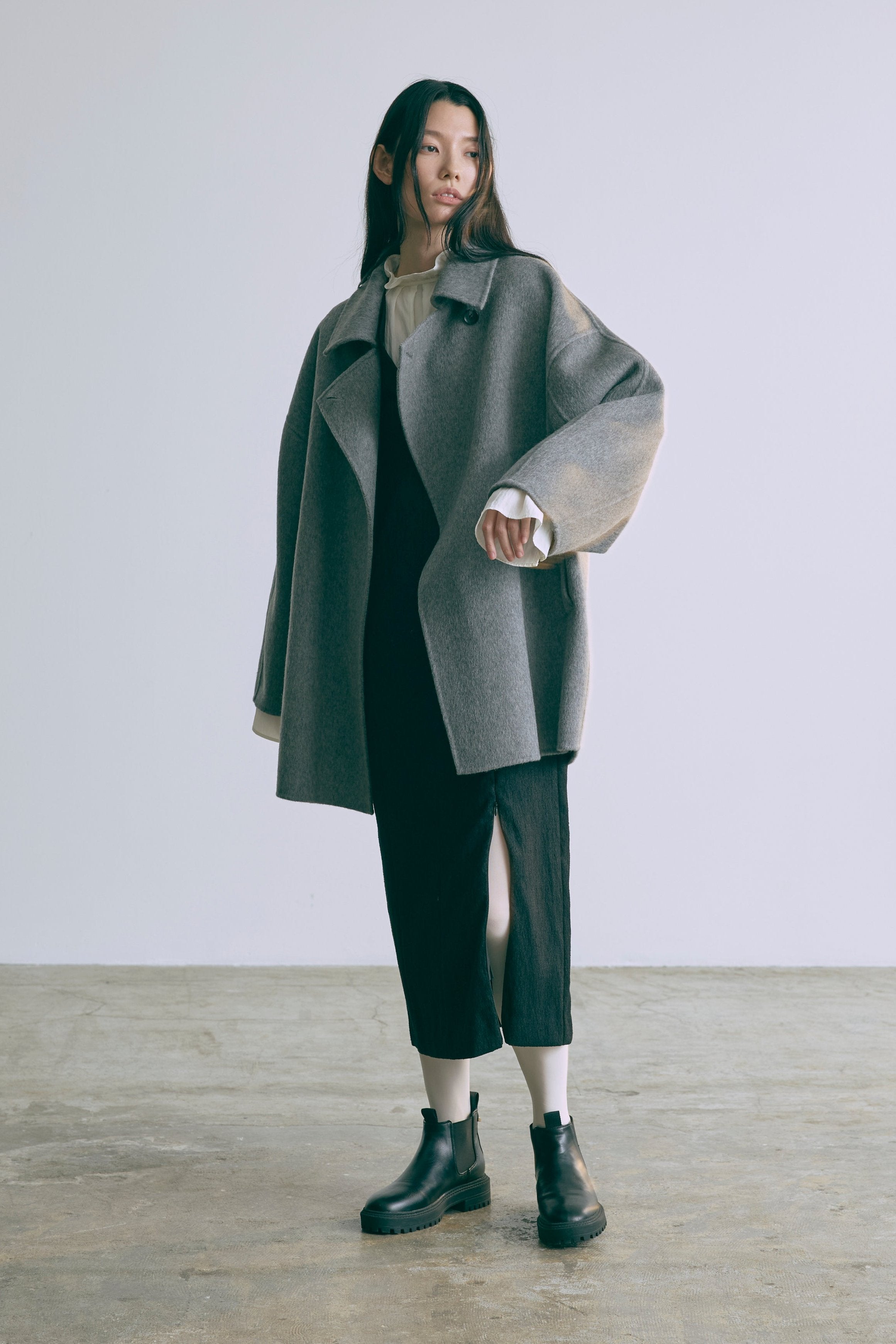 着用カラー:ブラック モデル身長:174cm