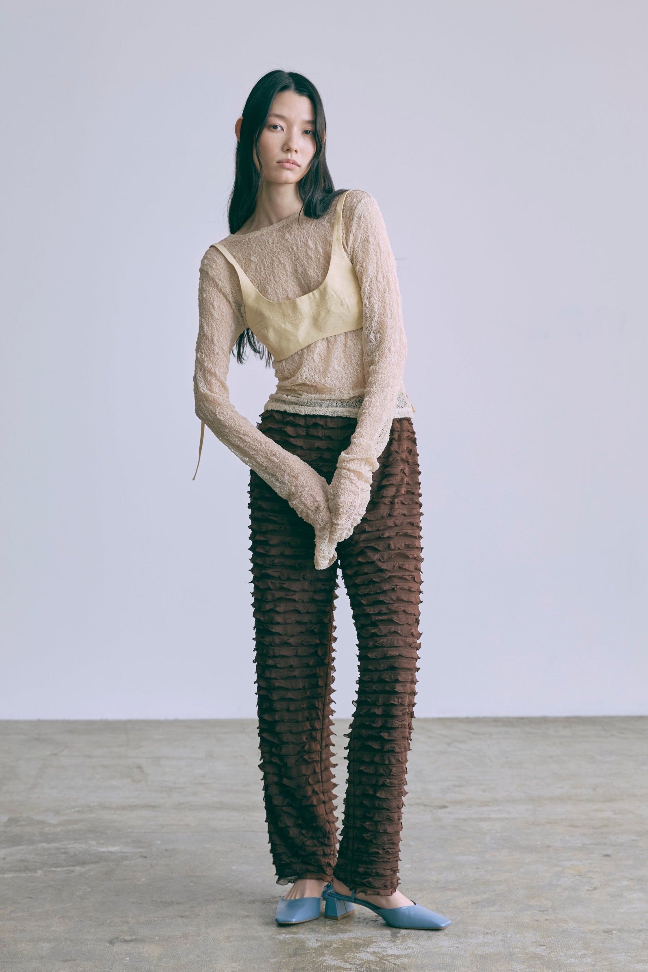 着用カラー:ブラウン 着用サイズ:1 モデル身長:174cm