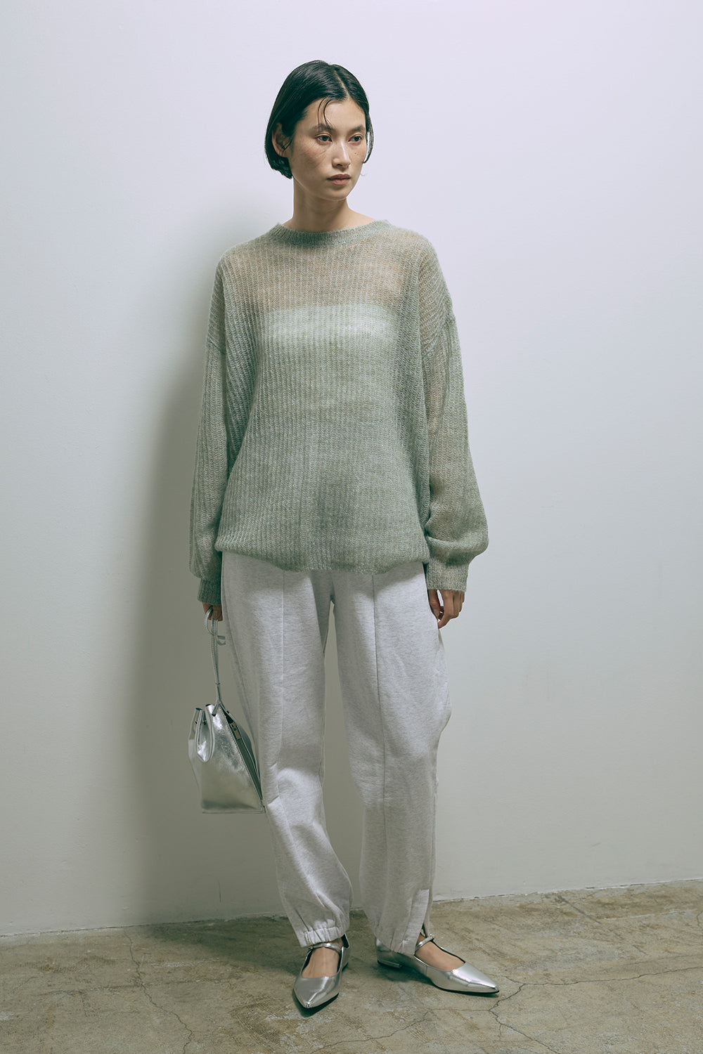 着用カラー:ミント モデル身長:170cm