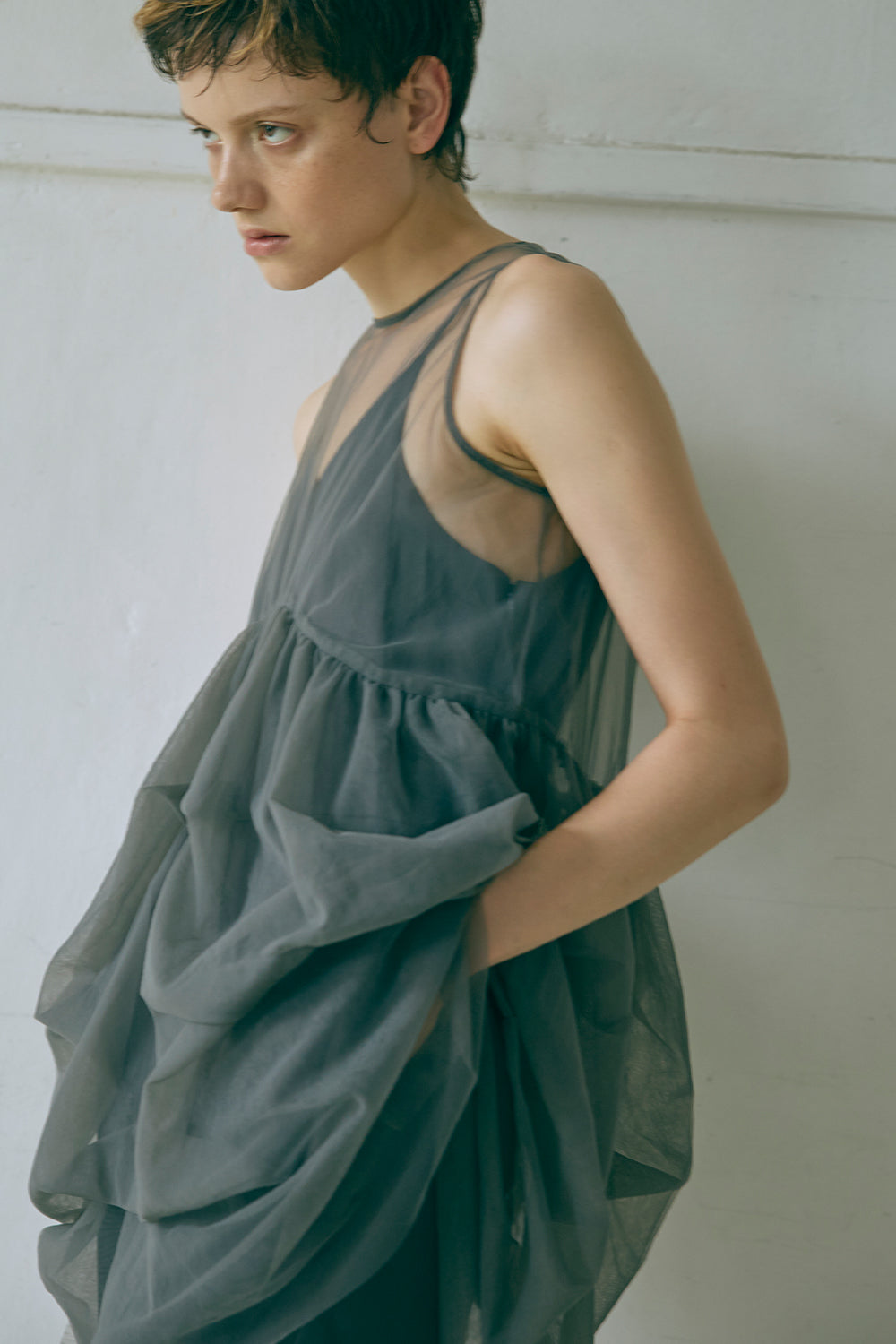 着用カラー:チャコール 着用サイズ:1 モデル身長:178cm