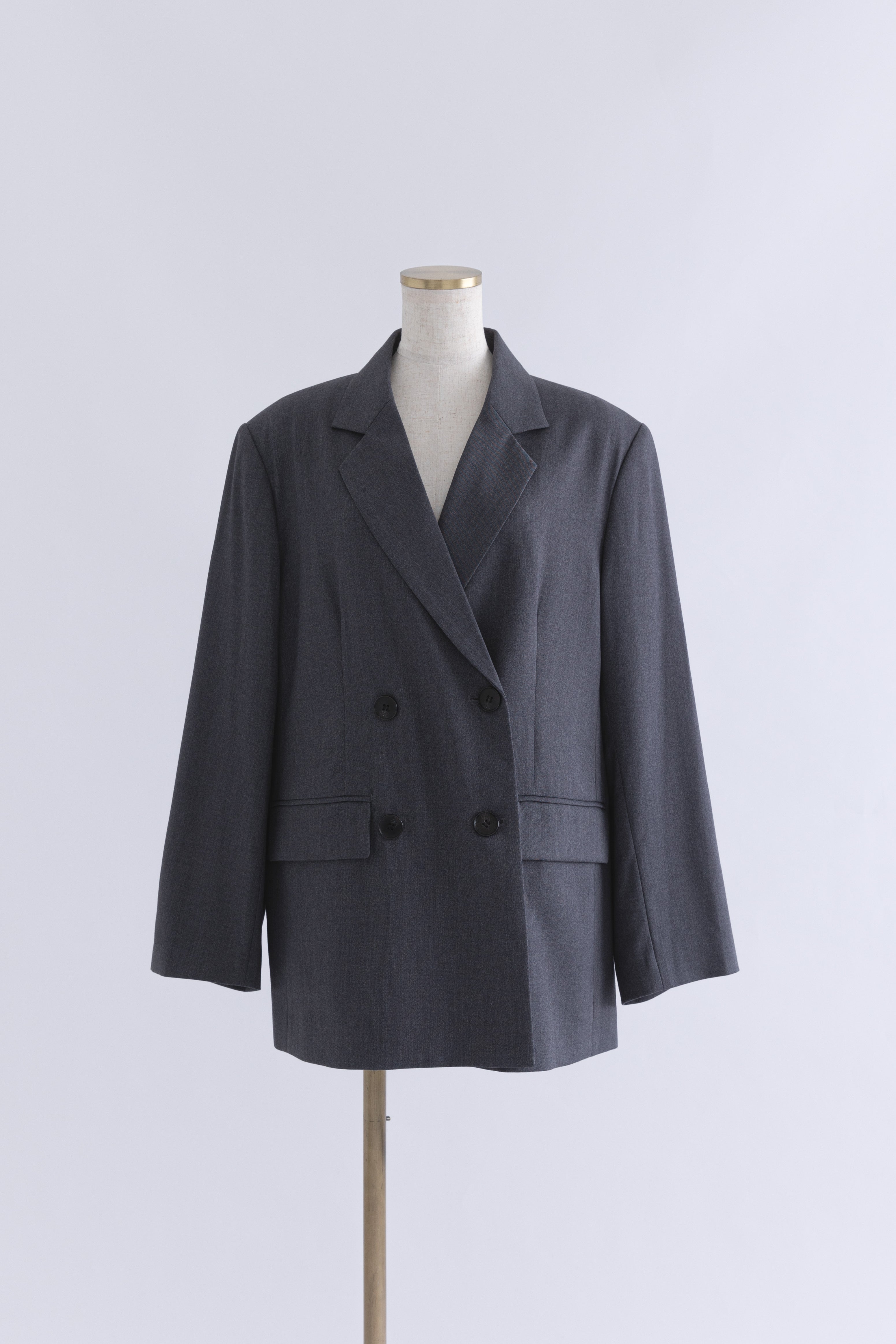 着用カラー:杢グレー