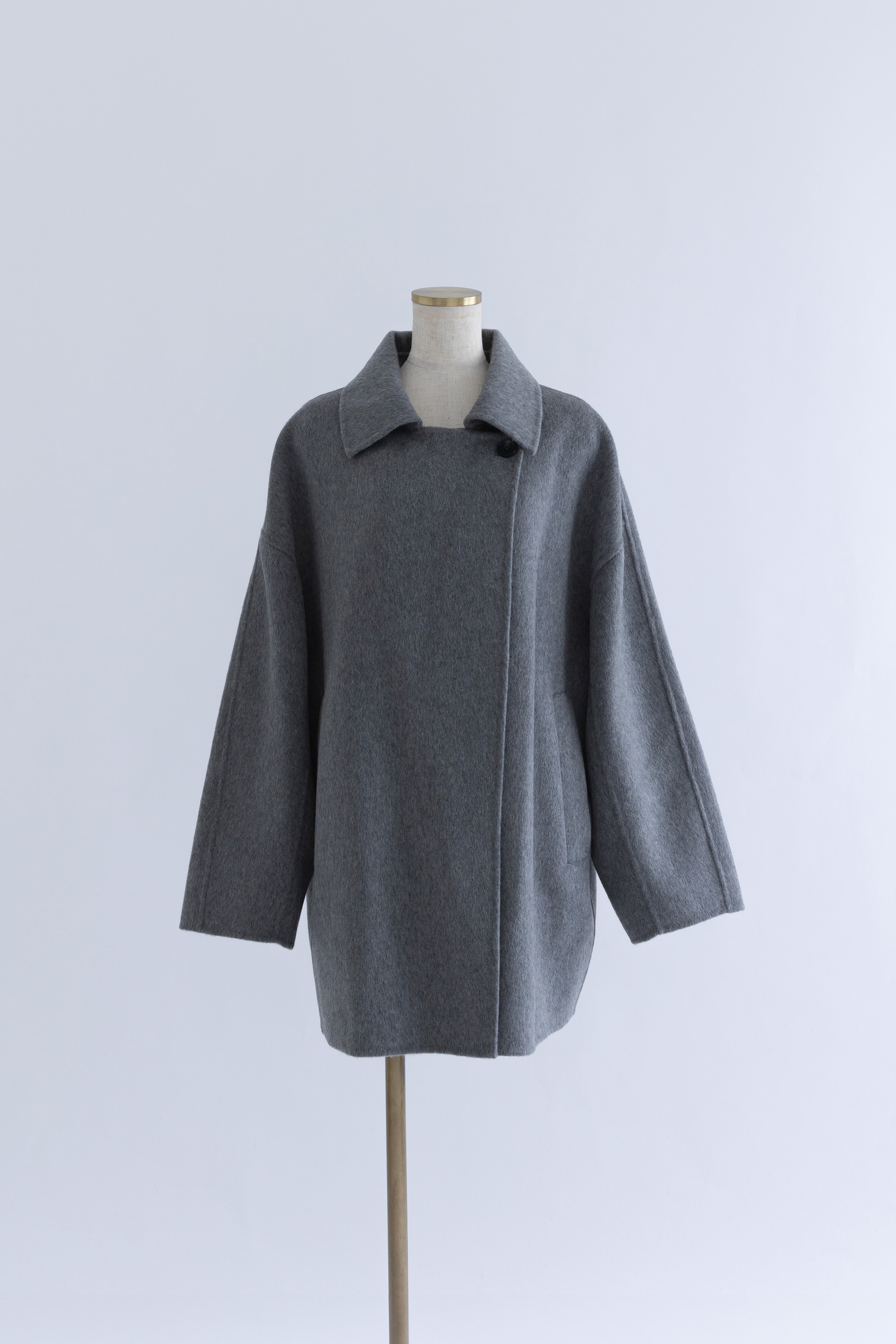 着用カラー:杢グレー