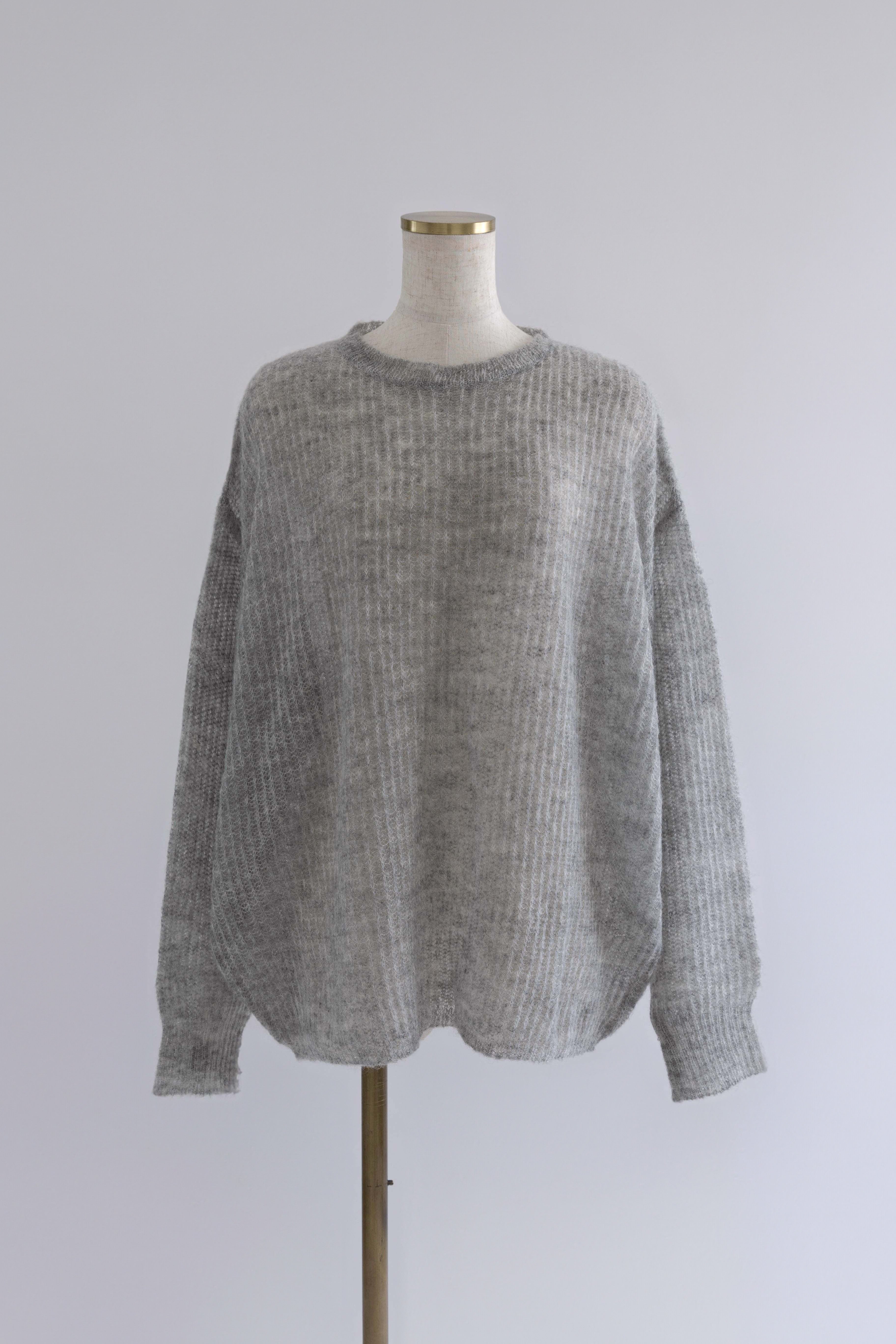 着用カラー:杢グレー