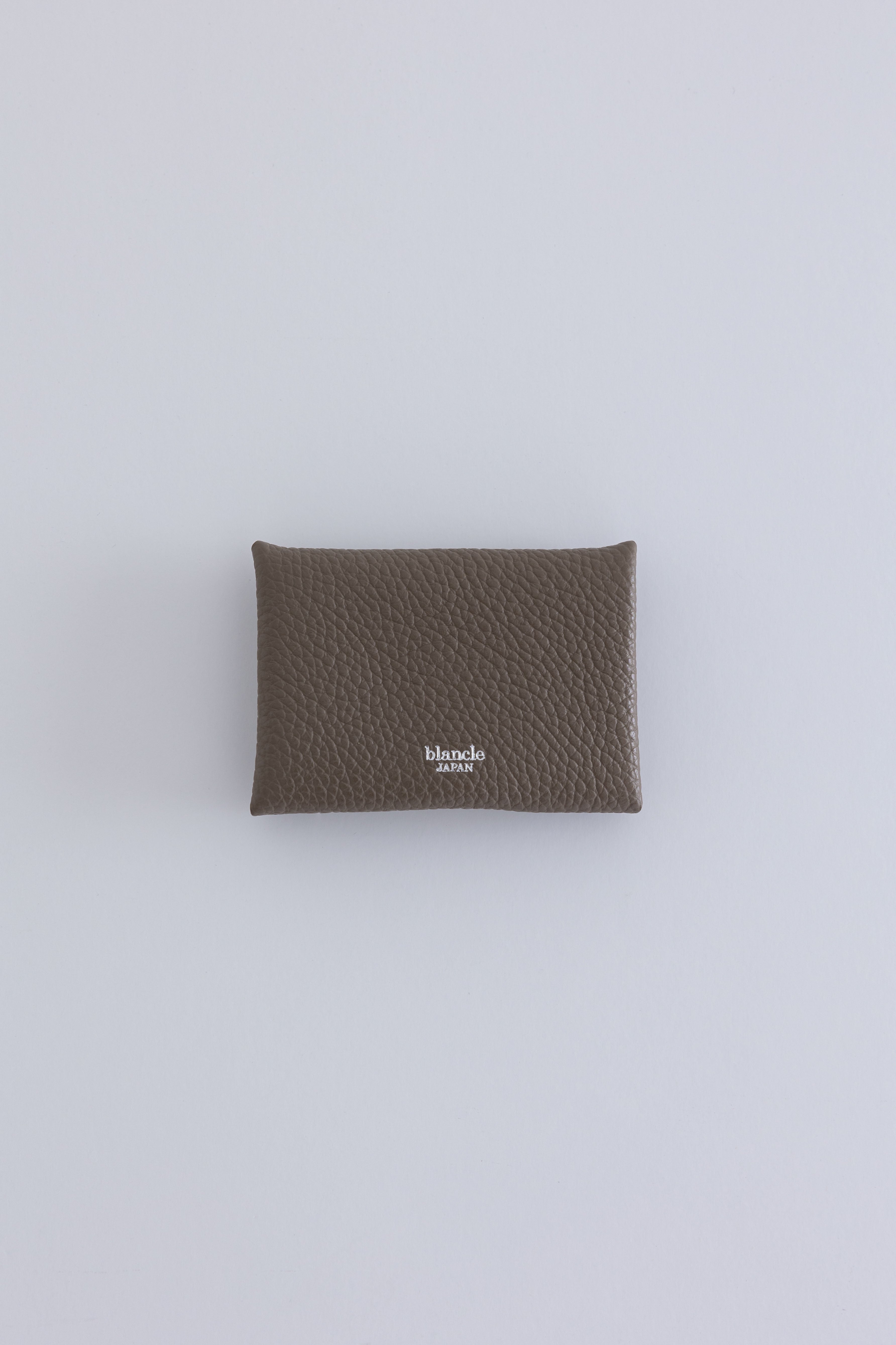 Leather Card Case トープ