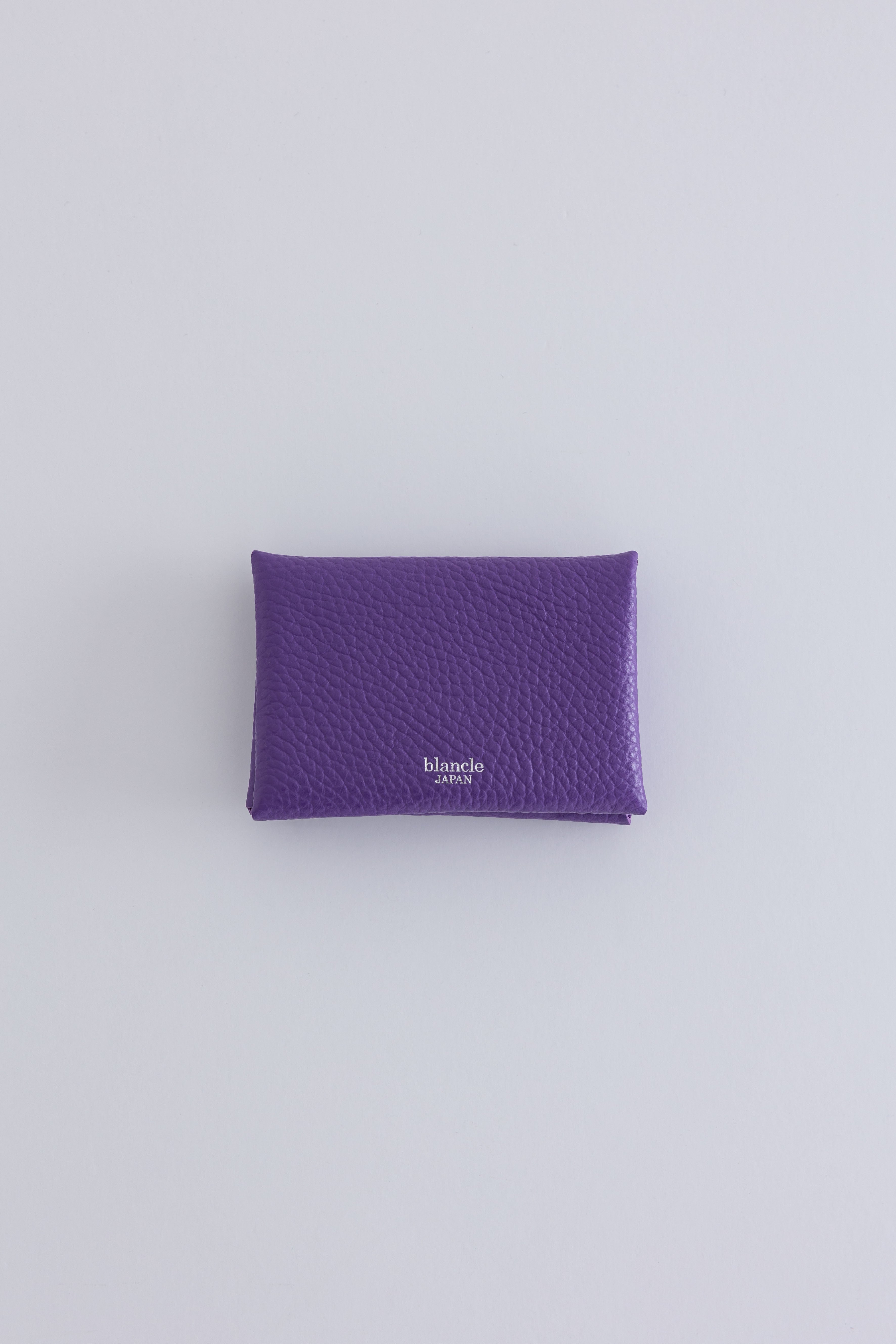 Leather Card Case パープル