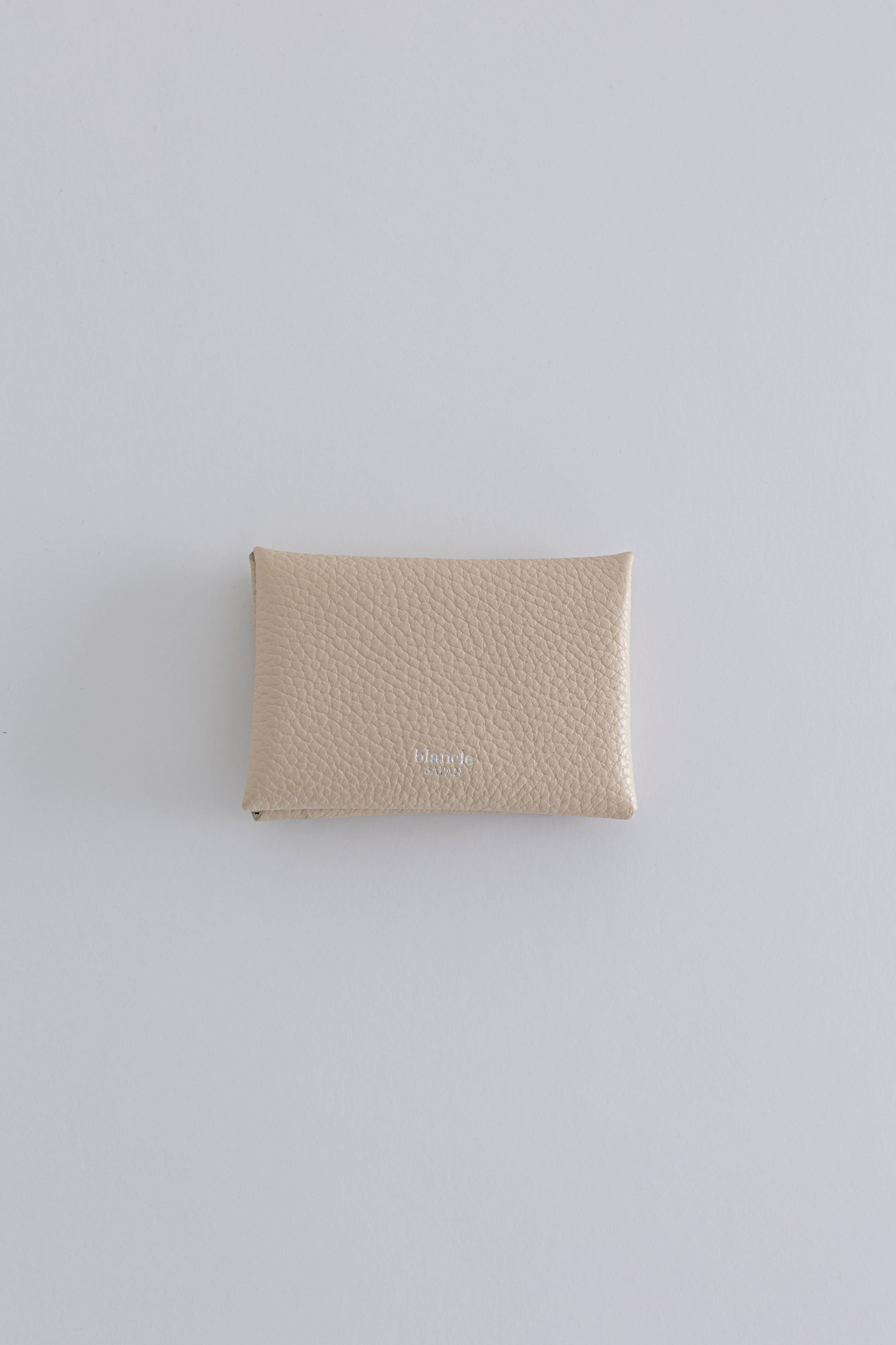 Leather Card Case ライトベージュ