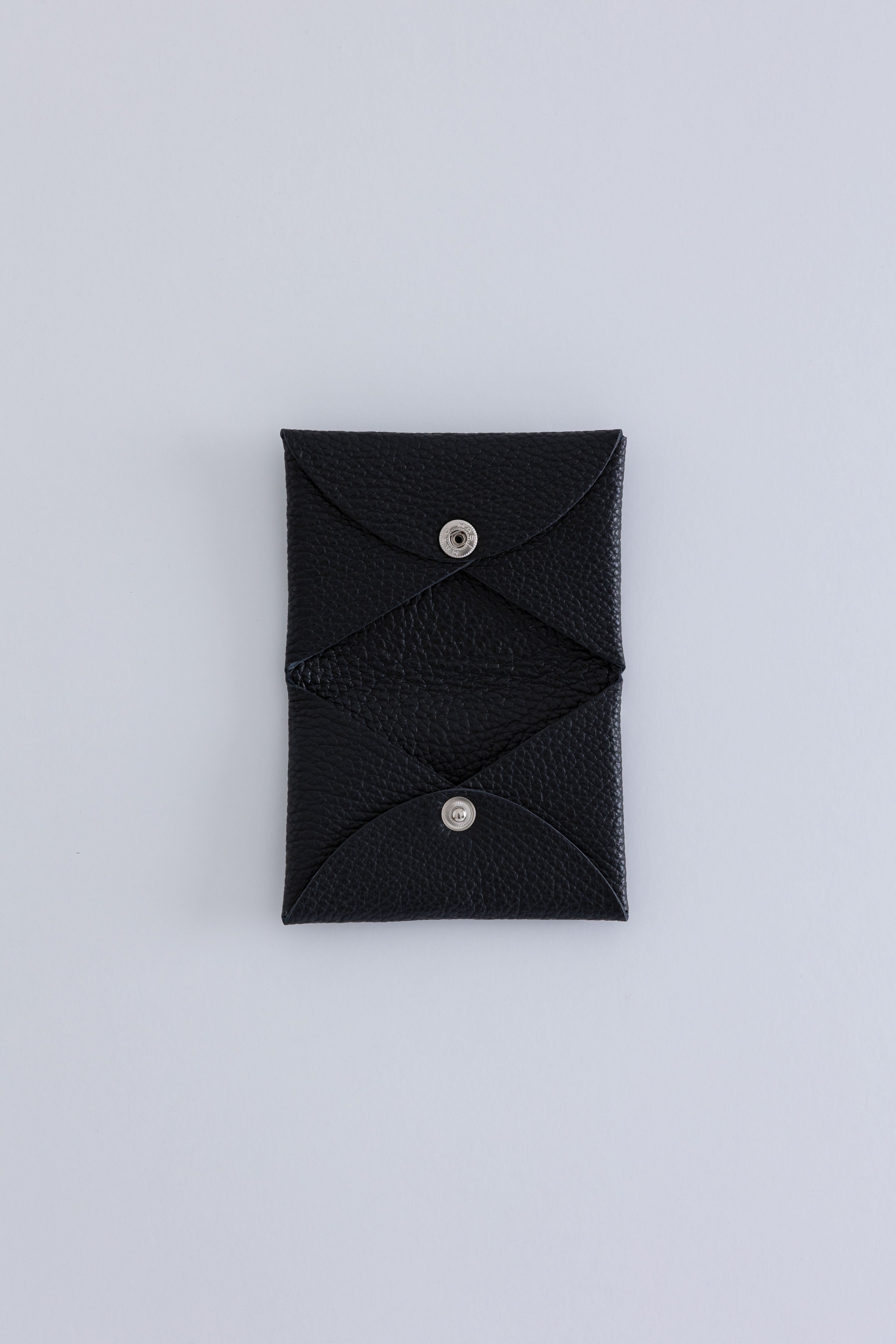 Leather Card Case ブラック