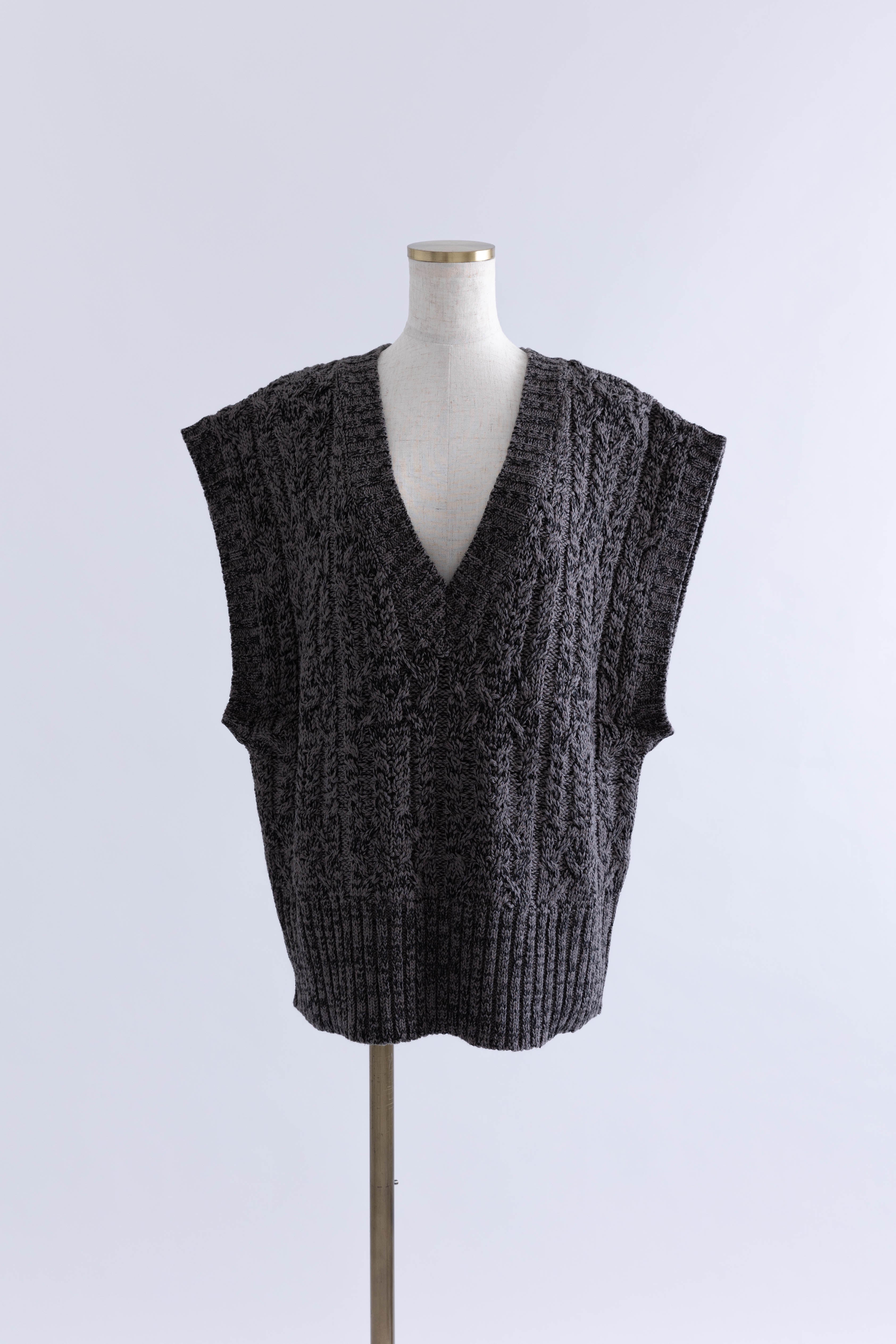 着用カラー:杢グレー