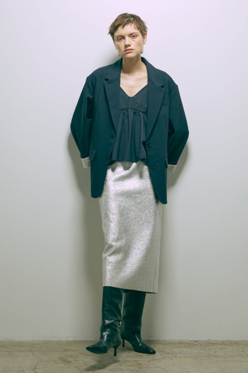 着用カラー:ネイビー 着用サイズ:1 モデル身長:178cm