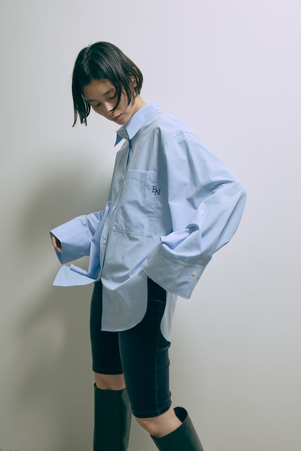 着用カラー:ブルー モデル身長:170cm