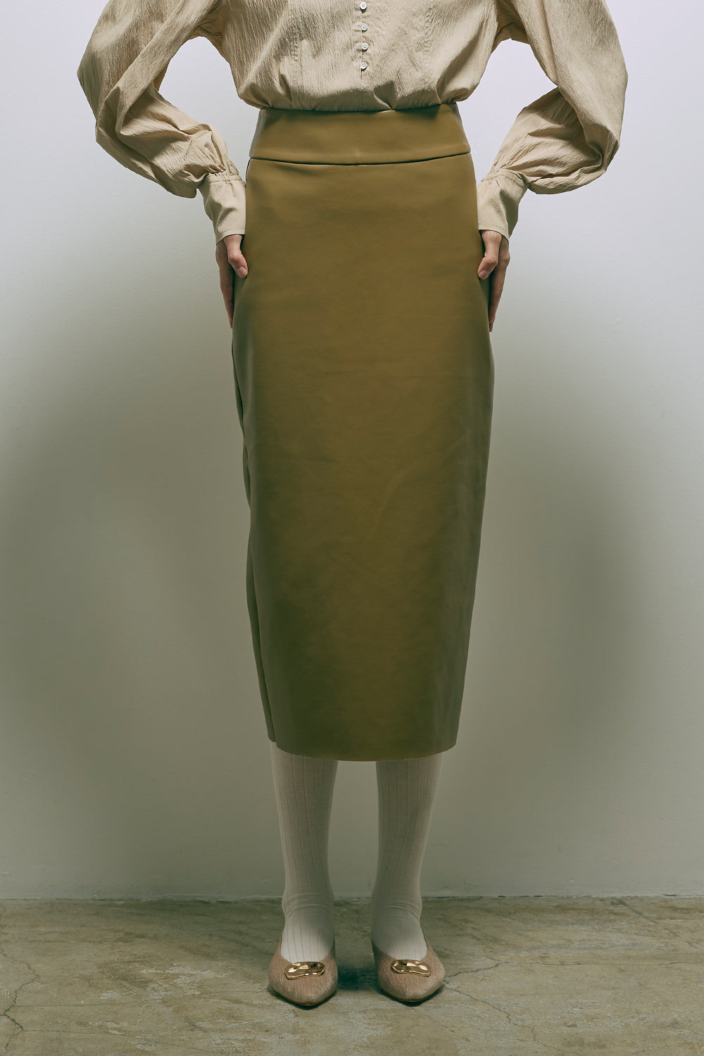 着用カラー:キャメル モデル身長:178cm