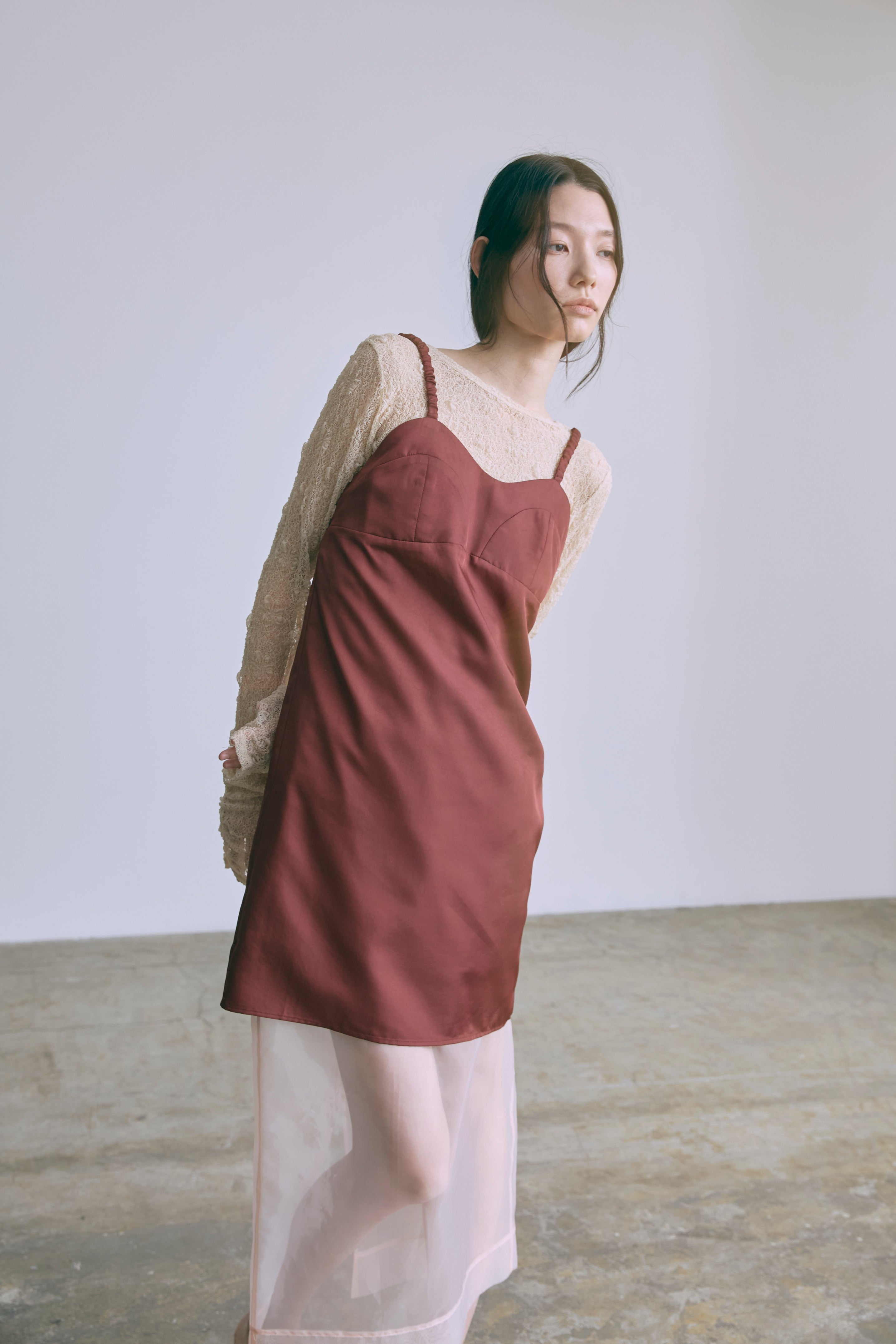 着用カラー:レッド モデル身長:174㎝