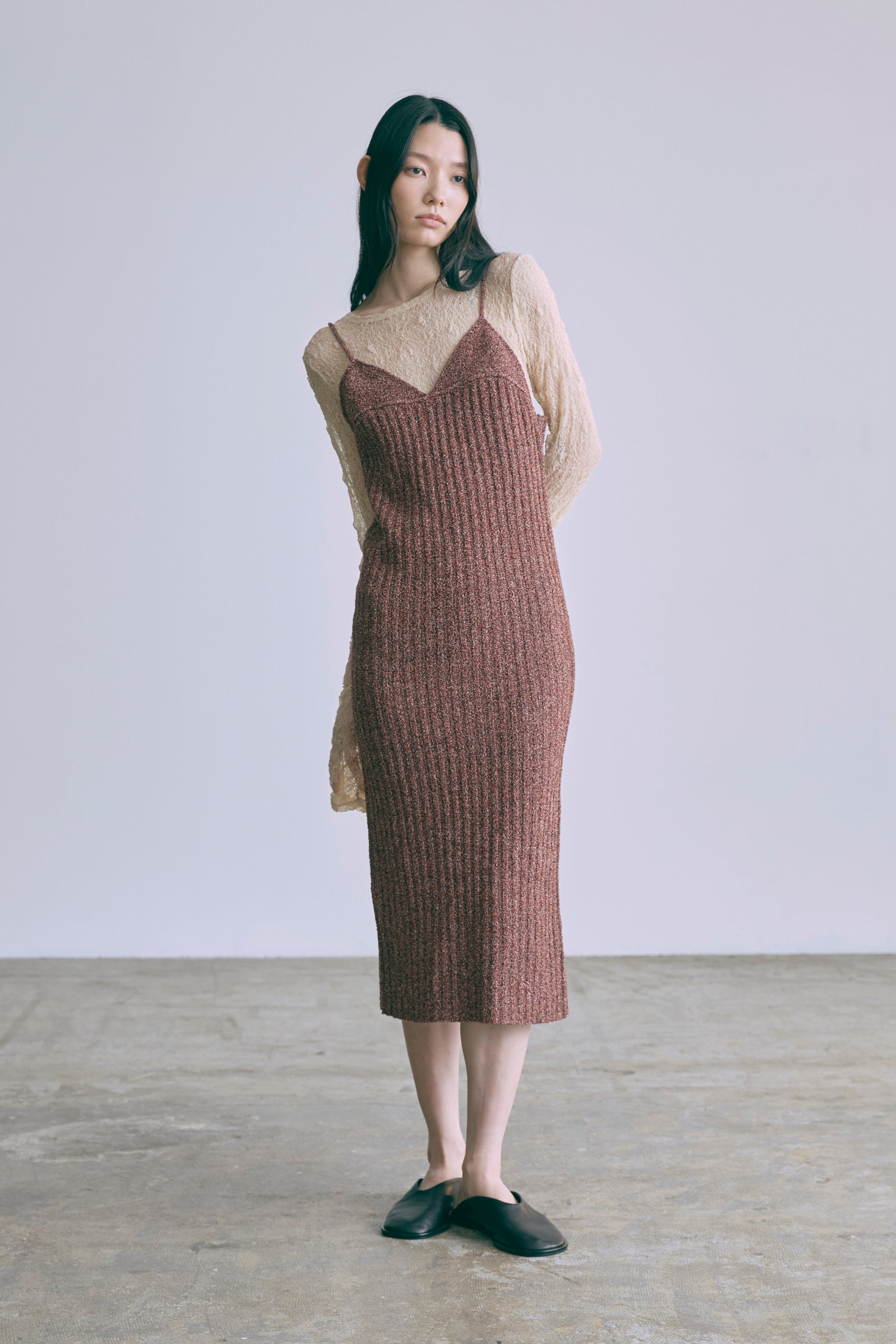 着用カラー:レッド モデル身長:174cm