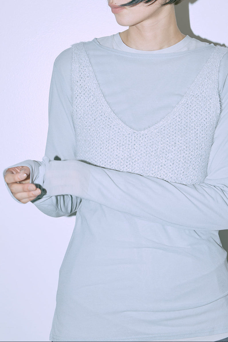 着用カラー:ミント モデル身長:170cm