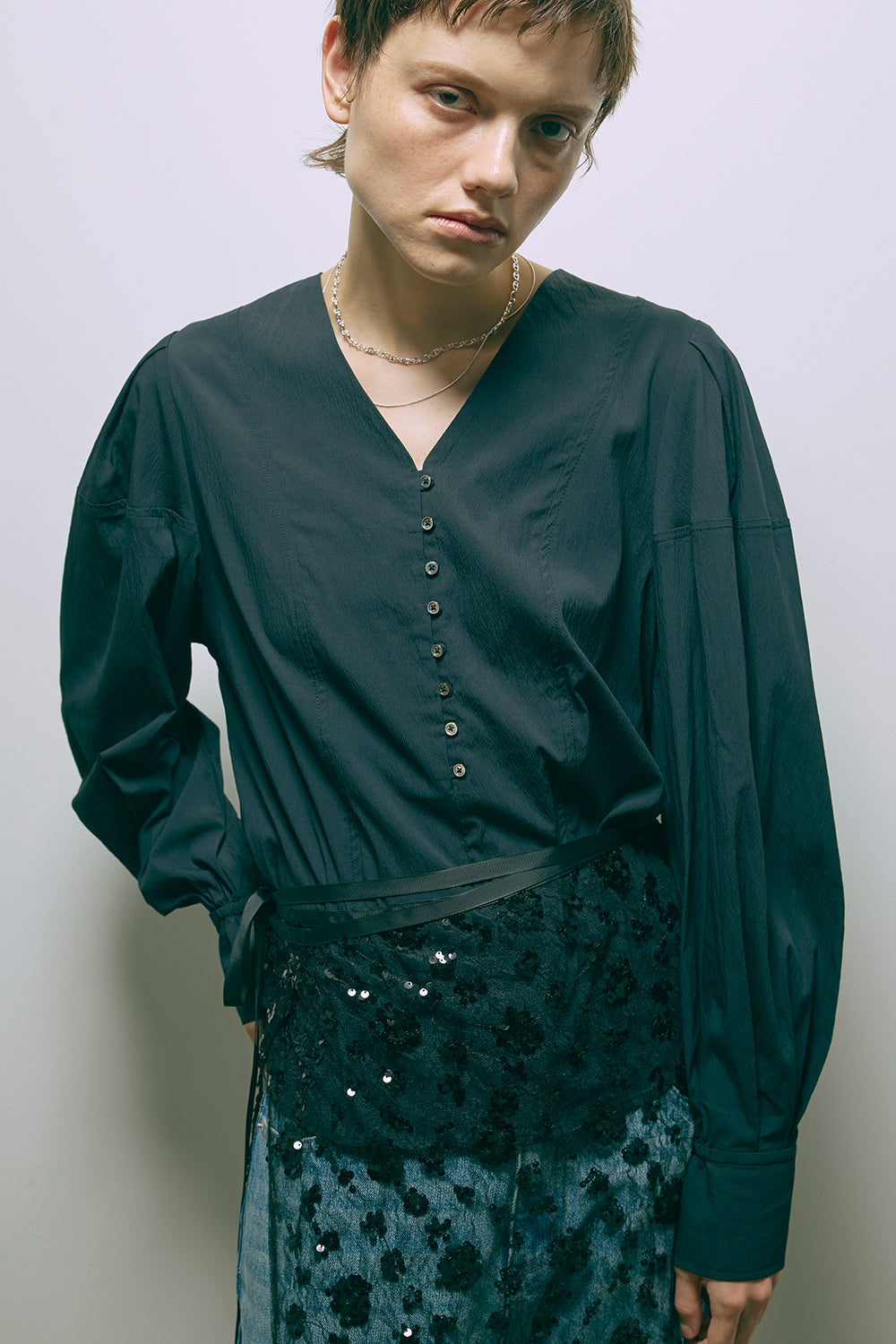 着用カラー:ブラック モデル身長:178cm