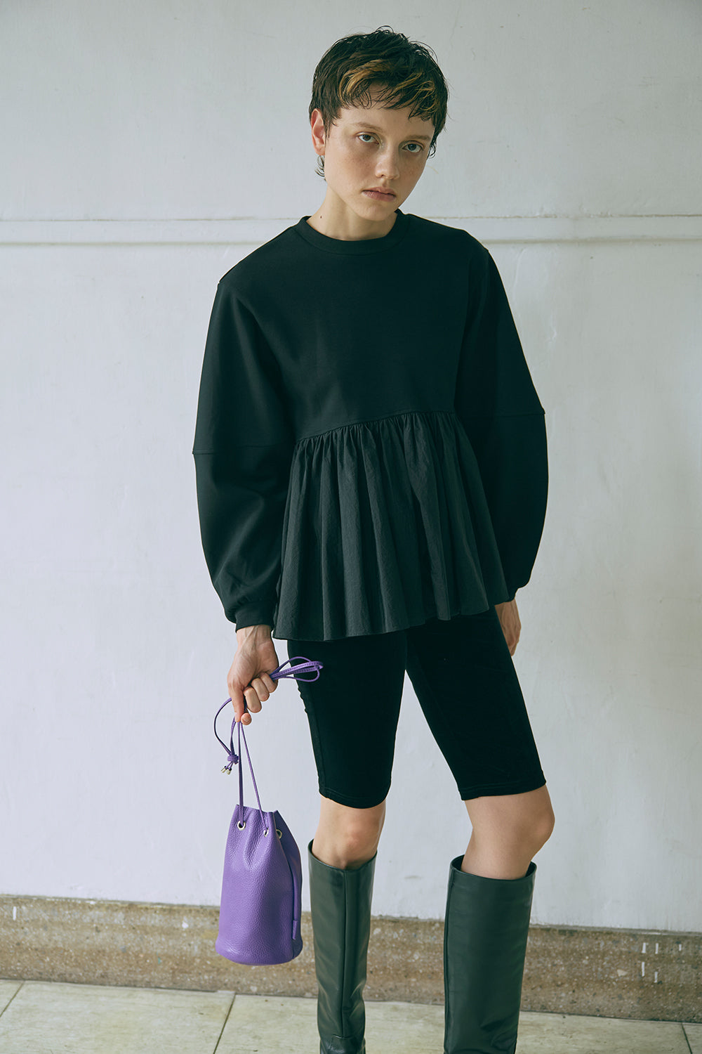 着用カラー:ブラック モデル身長:178cm