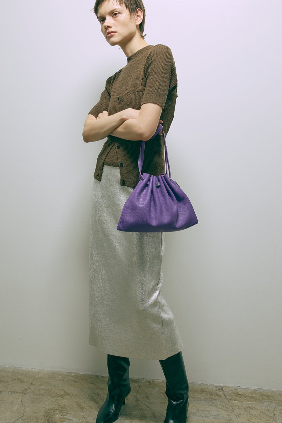 着用カラー:シルバー モデル身長:178cm