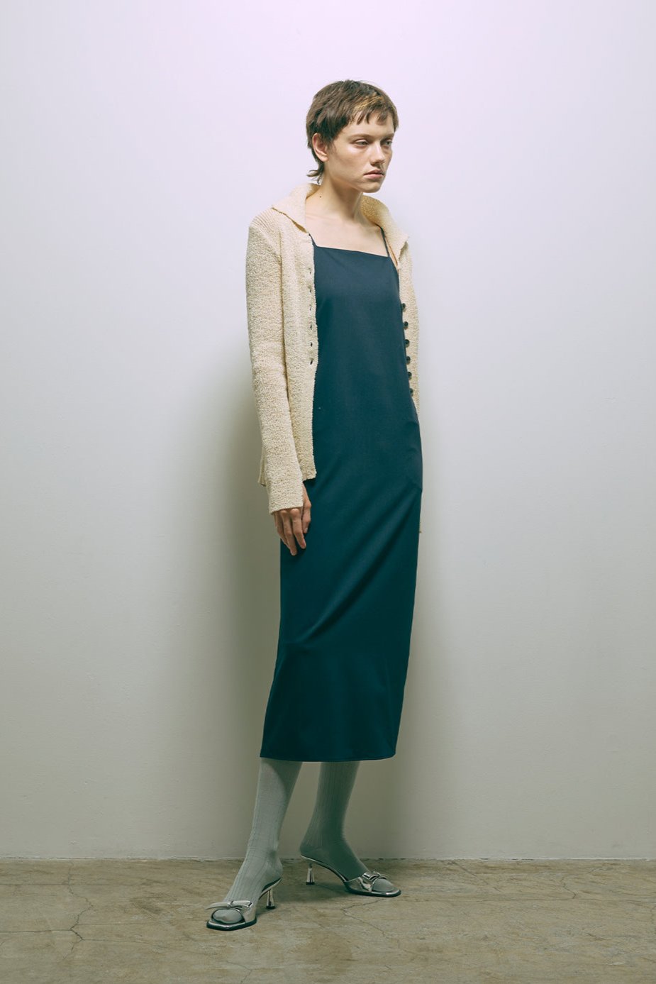 着用カラー:ネイビー モデル身長:178cm