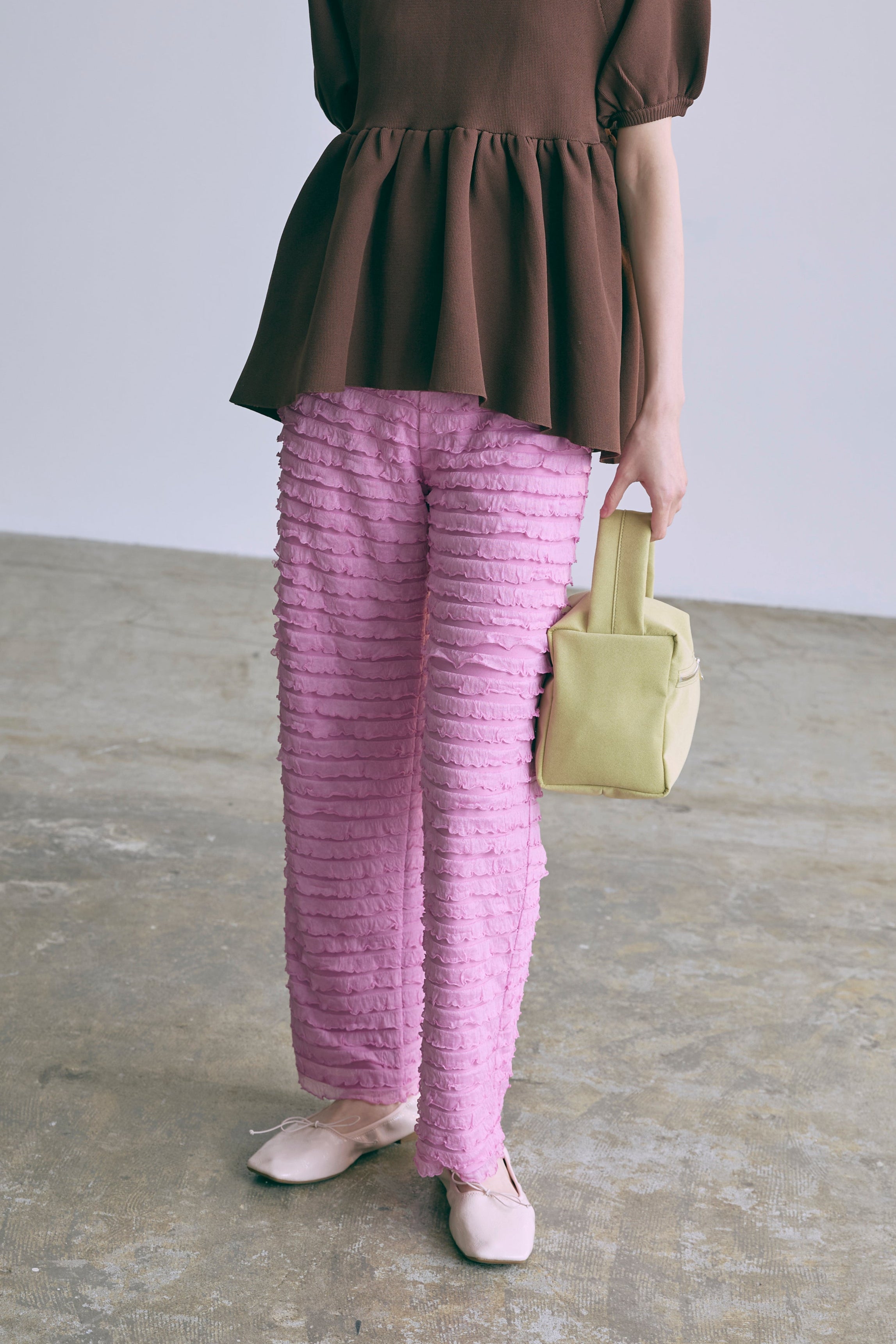 着用カラー:ピンク 着用サイズ:1 モデル身長:174cm