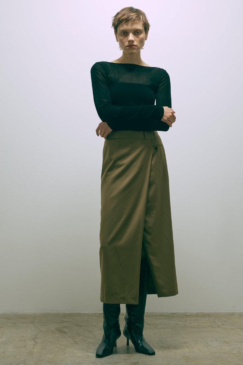 着用カラー:キャメル モデル身長:178cm