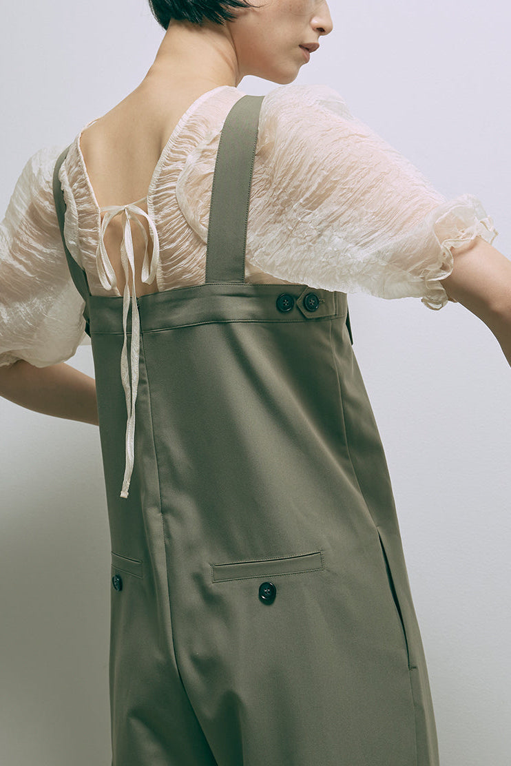 Belted Combinaison カーキ model:170cm ANDO