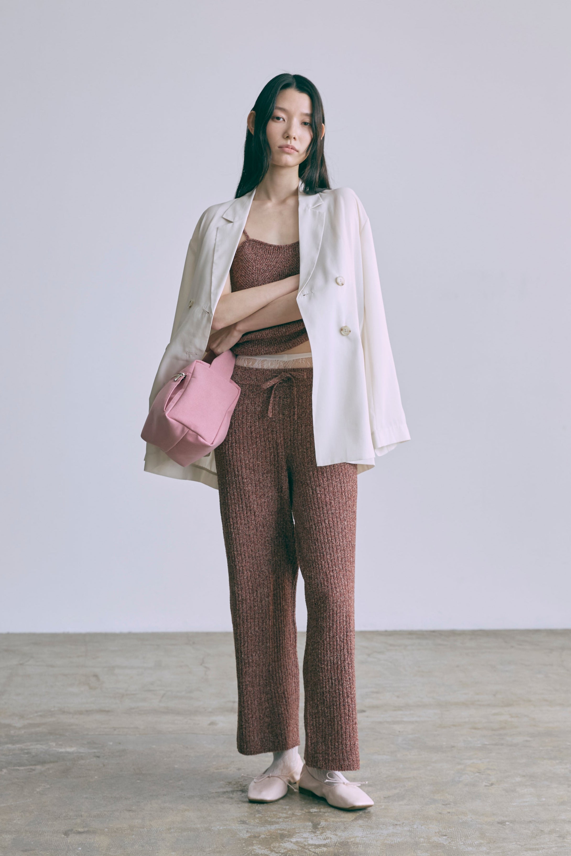 着用カラー:アイボリー モデル身長:174cm