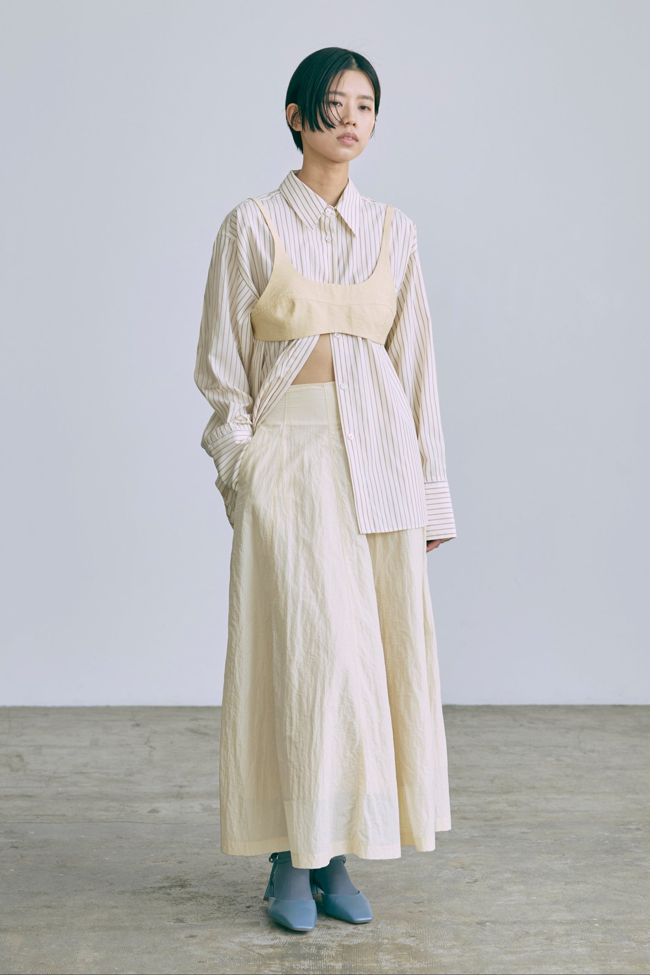 着用カラー:ベージュ モデル身長:170cm