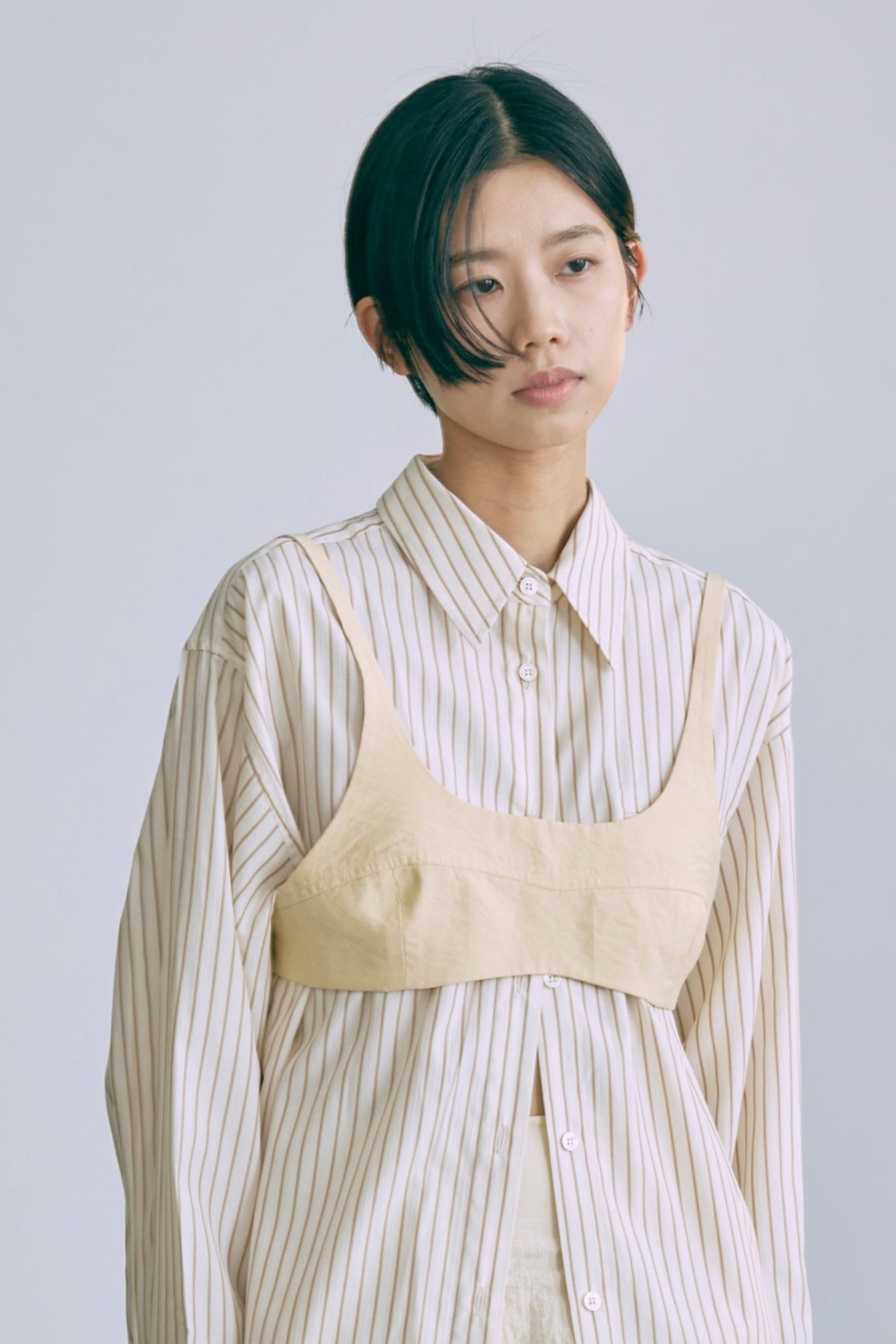 着用カラー:イエロー モデル身長:170㎝