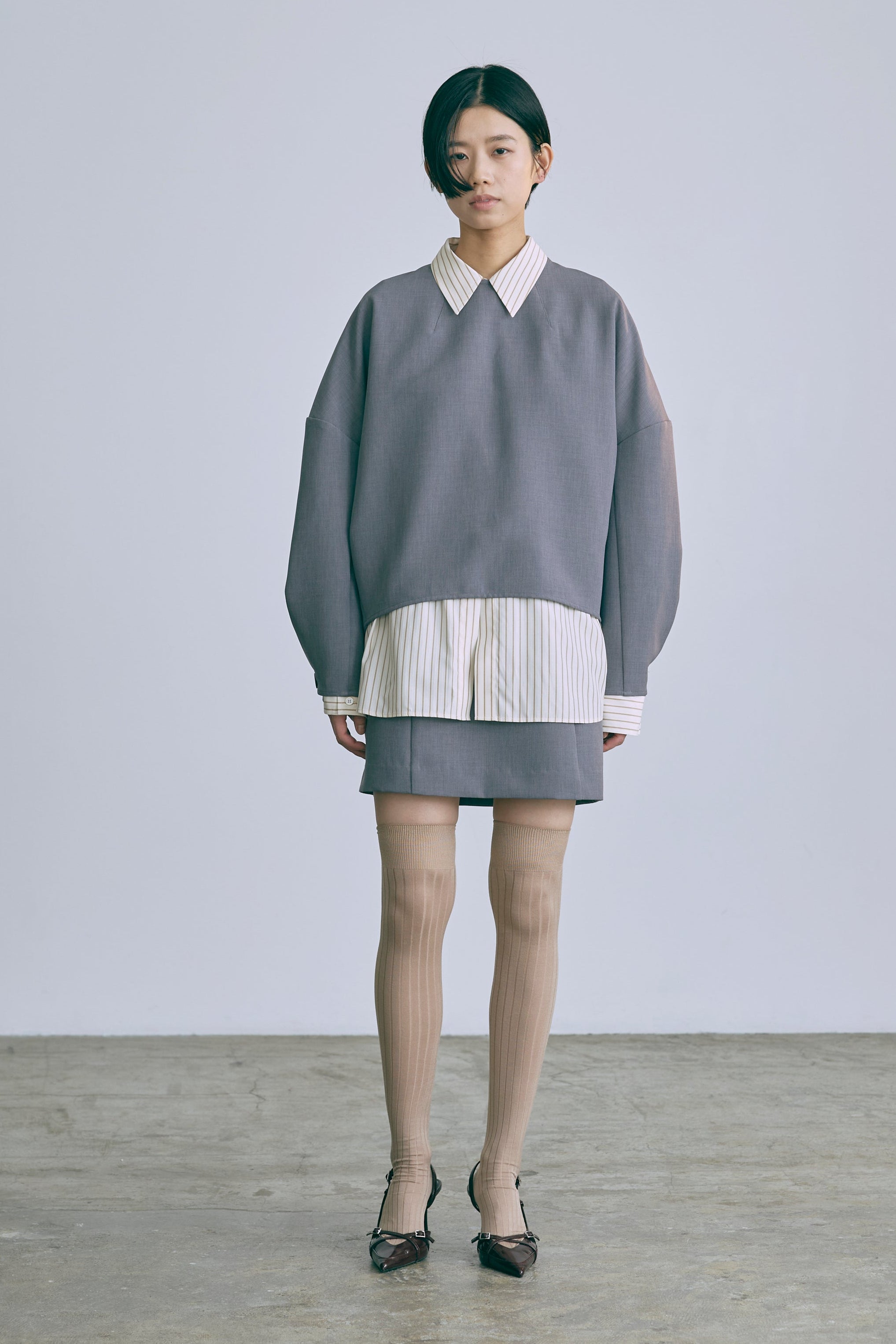 着用カラー:ベージュ モデル身長:170cm