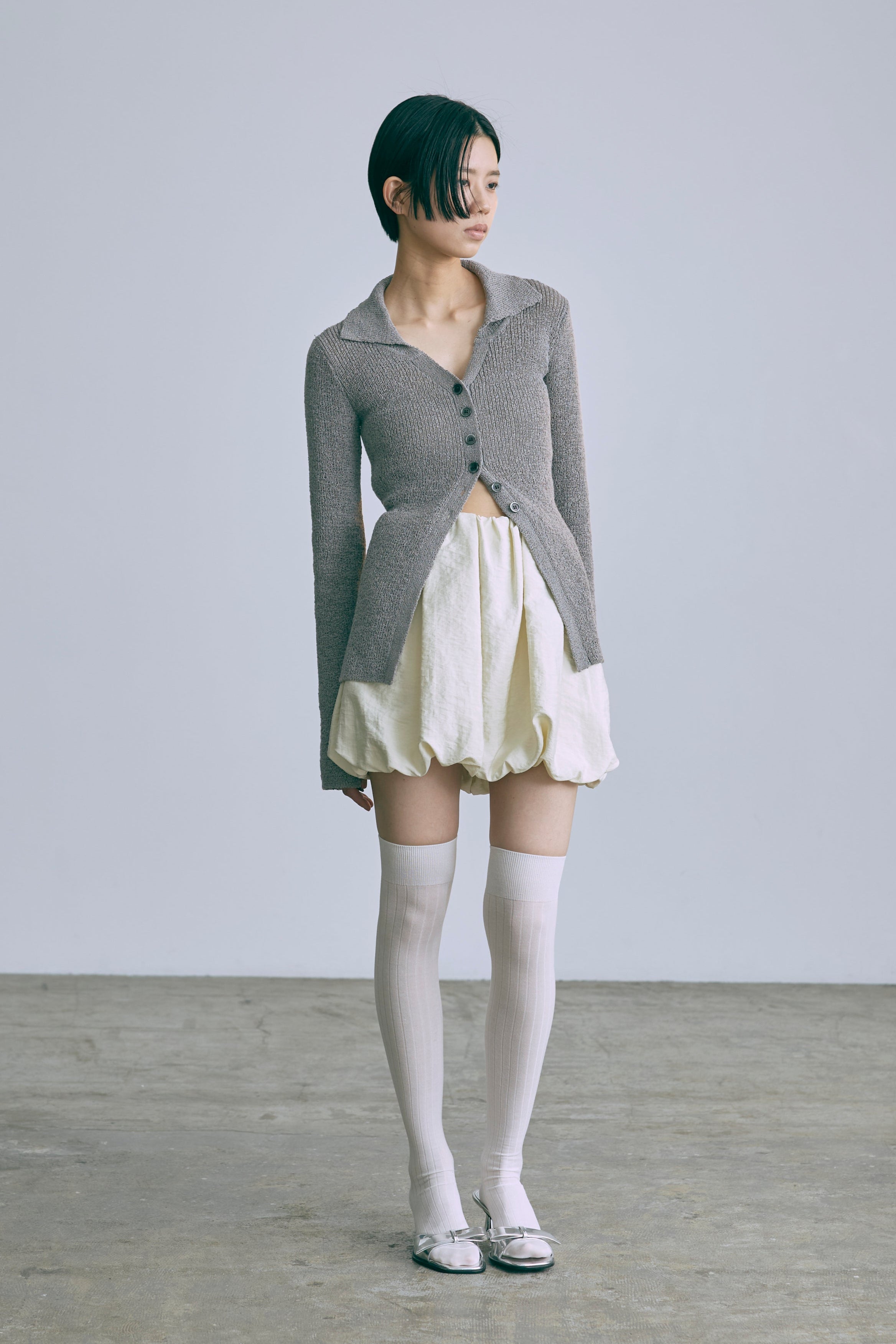 着用カラー:アイボリー モデル身長:170cm