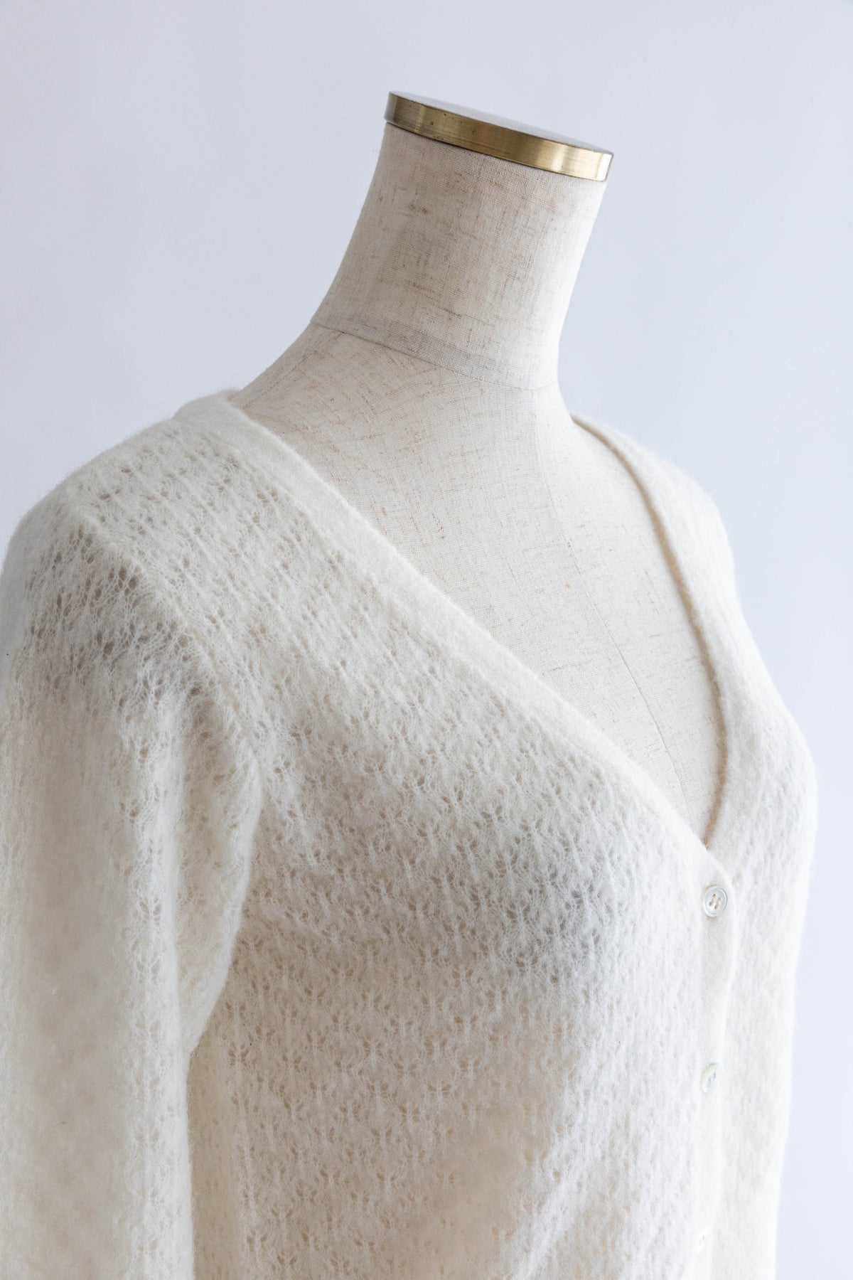 Cloud Touch Knit Cardigan オフホワイト