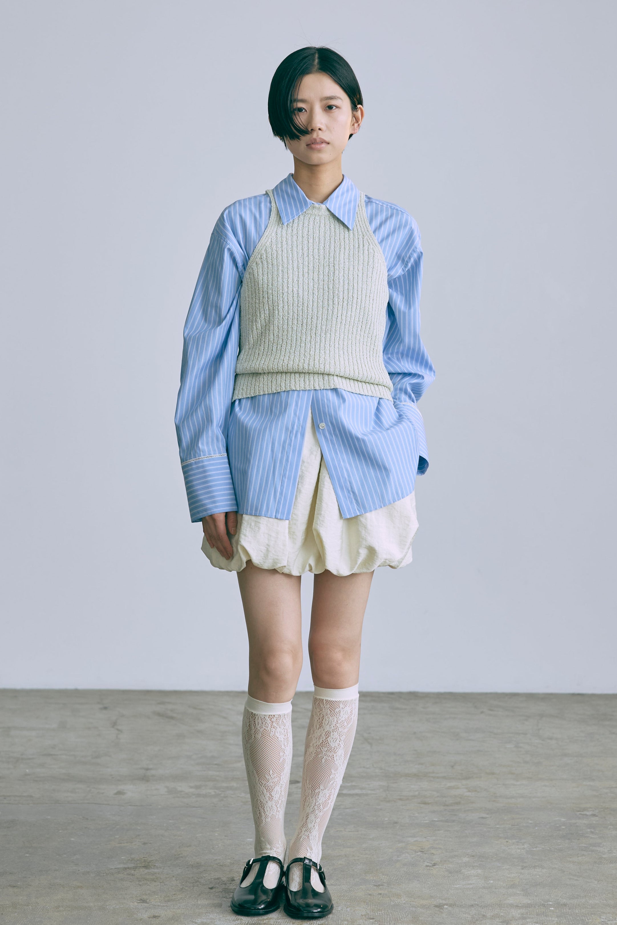 着用カラー:ブルー モデル身長:170cm