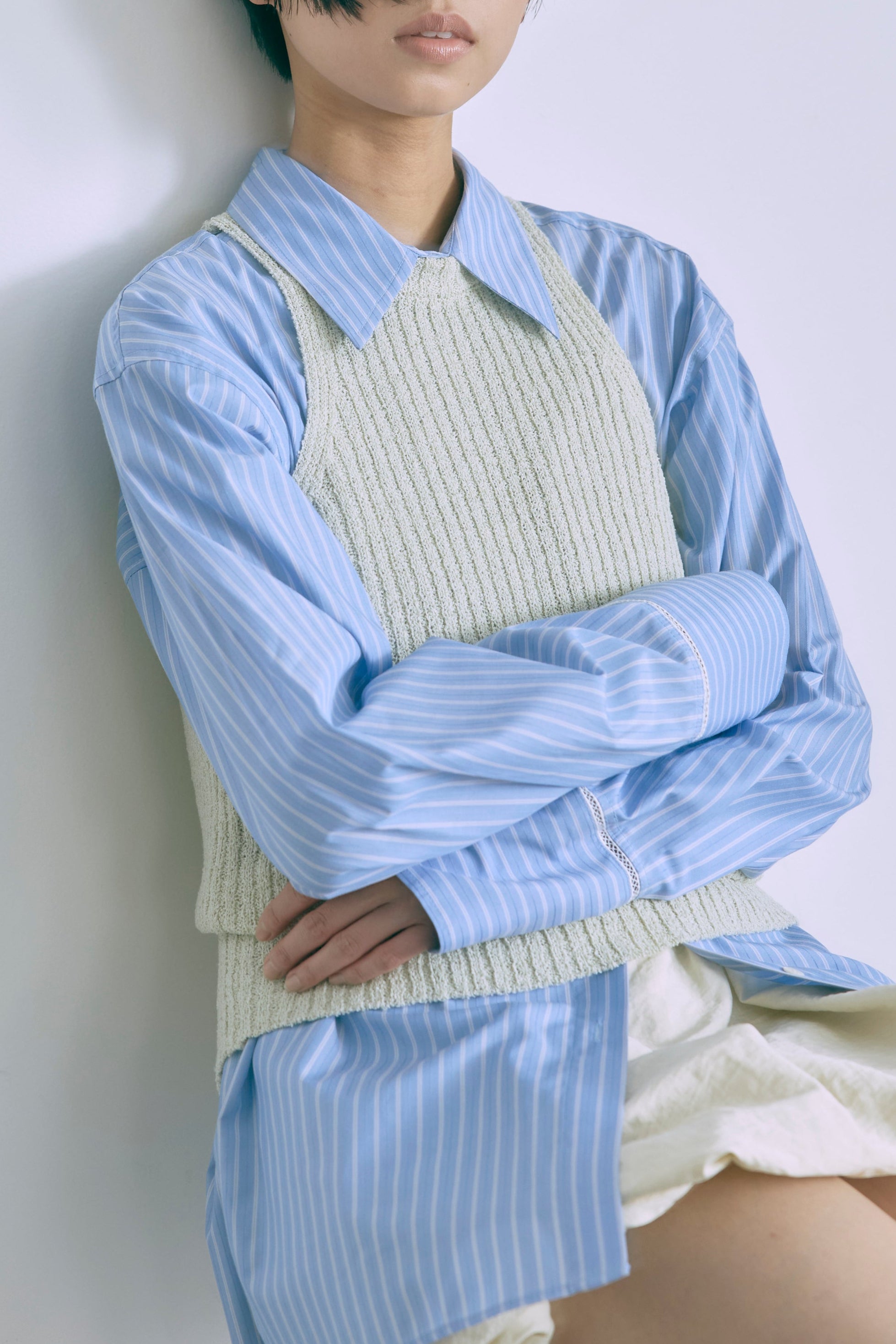 着用カラー:ミント モデル身長:170cm