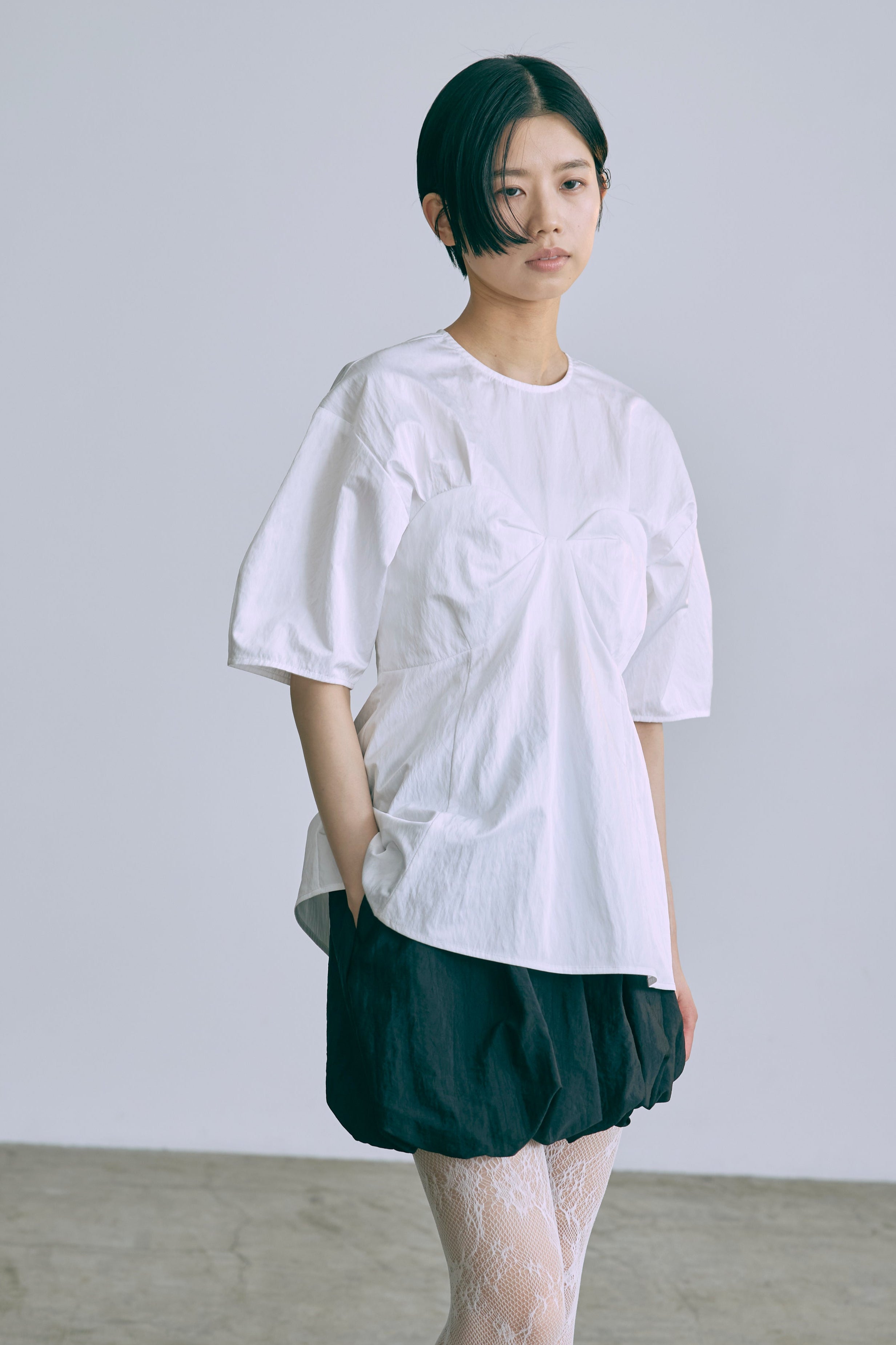 着用カラー:ホワイト モデル身長:170cm