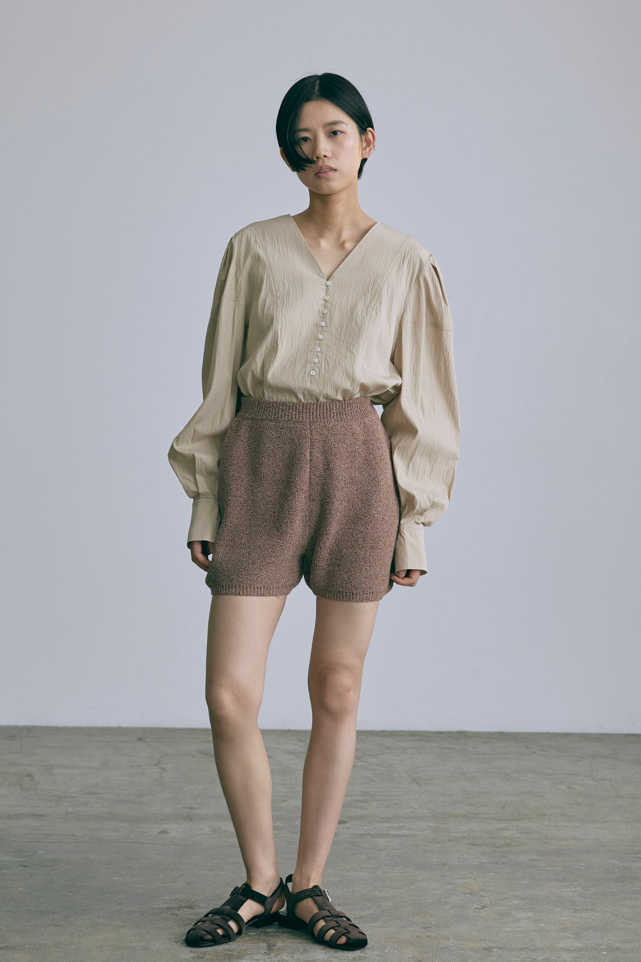 着用カラー:ベージュ モデル身長:170cm