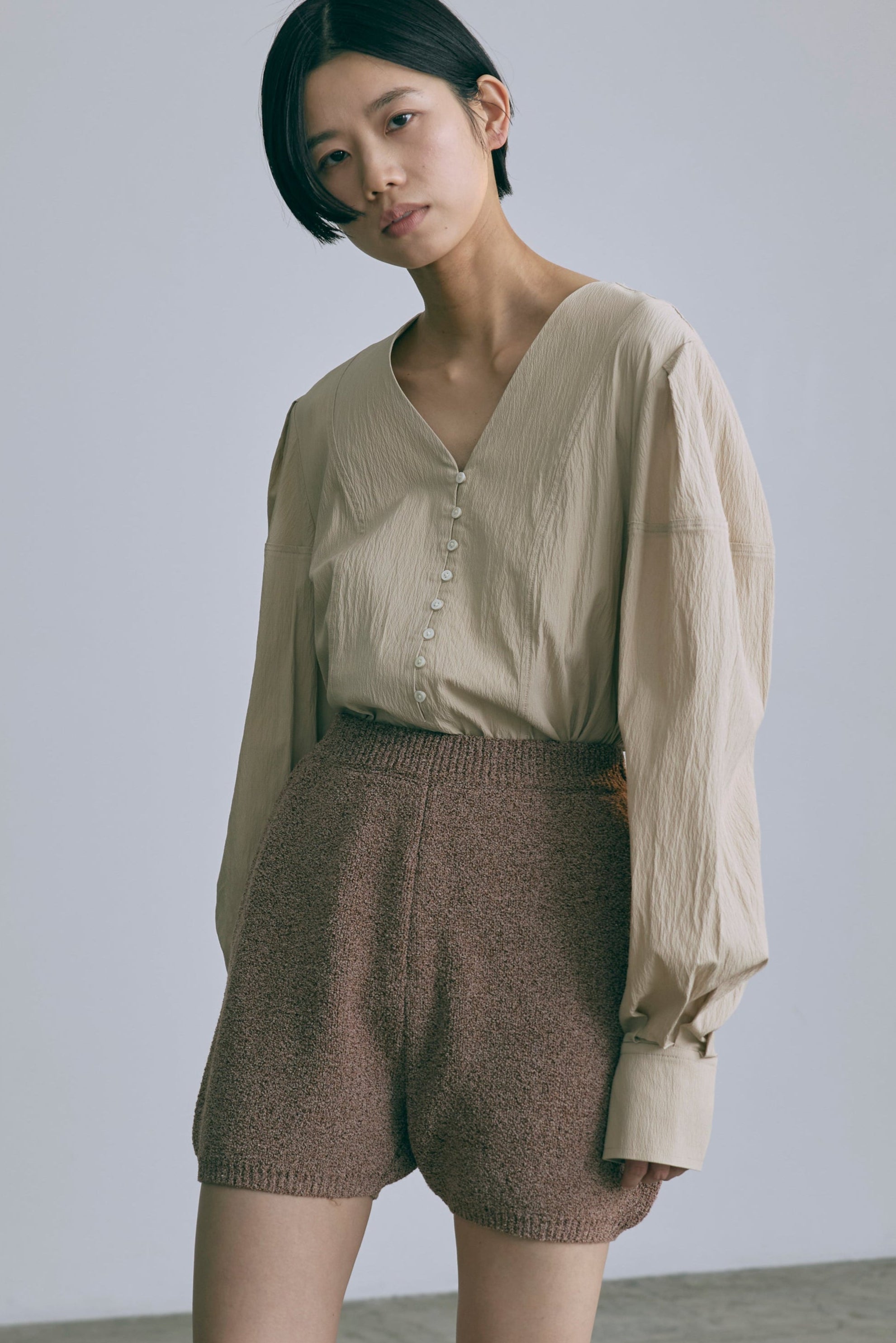 着用カラー:ベージュ モデル身長:170cm