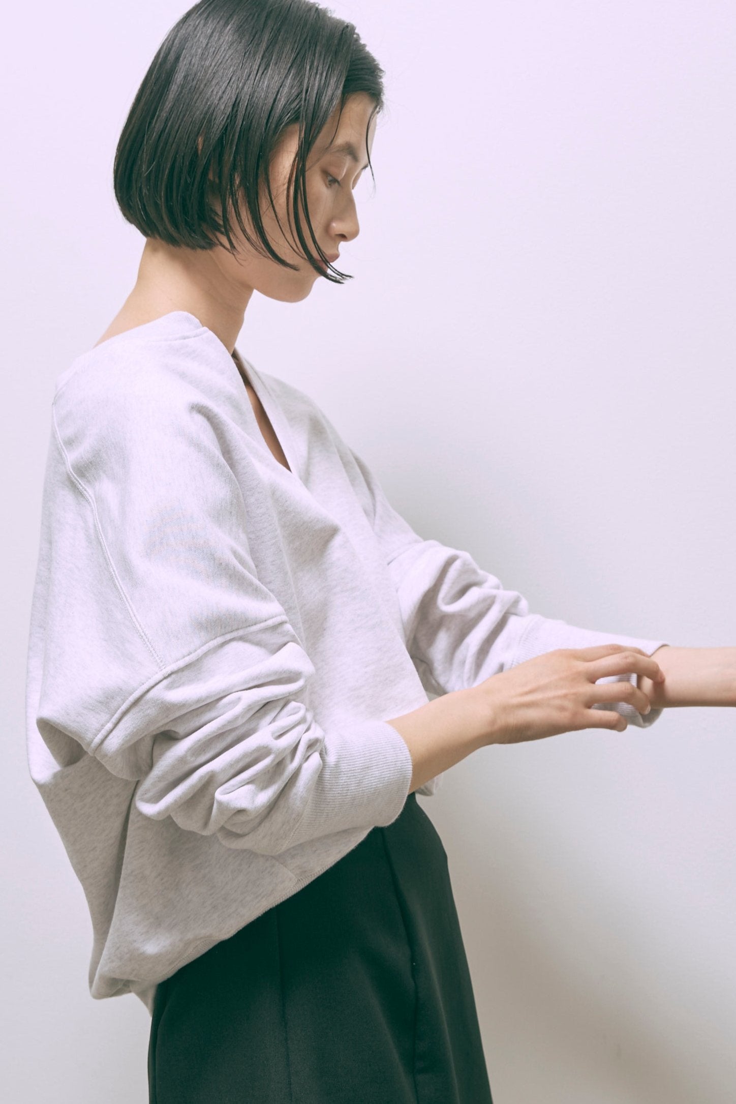 【Set Up】Key Neck Sweat Pullover