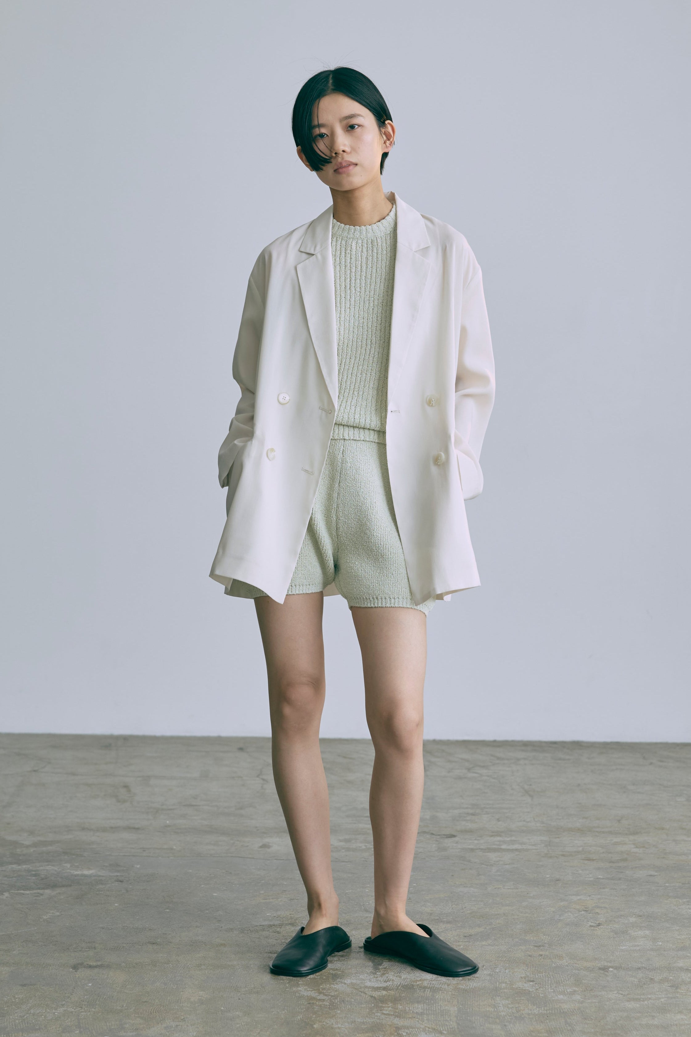 着用カラー:ミント モデル身長:170cm