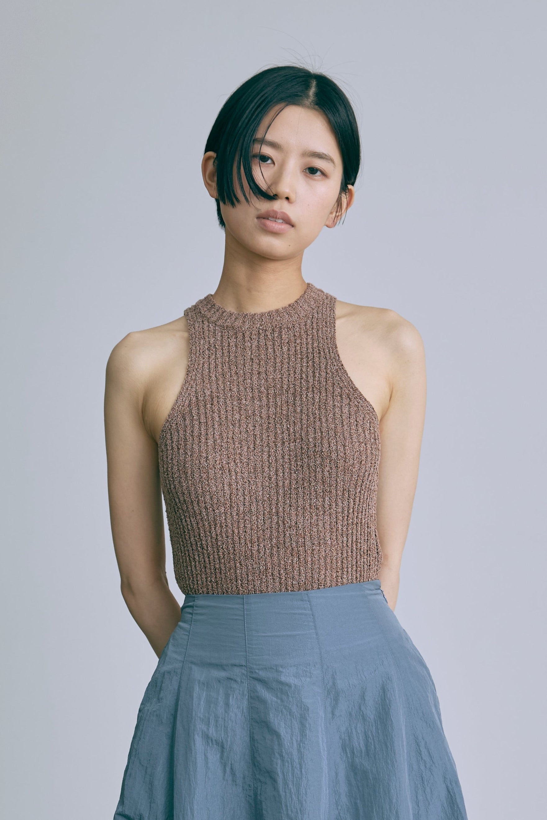 着用カラー:ブラウン モデル身長:170cm